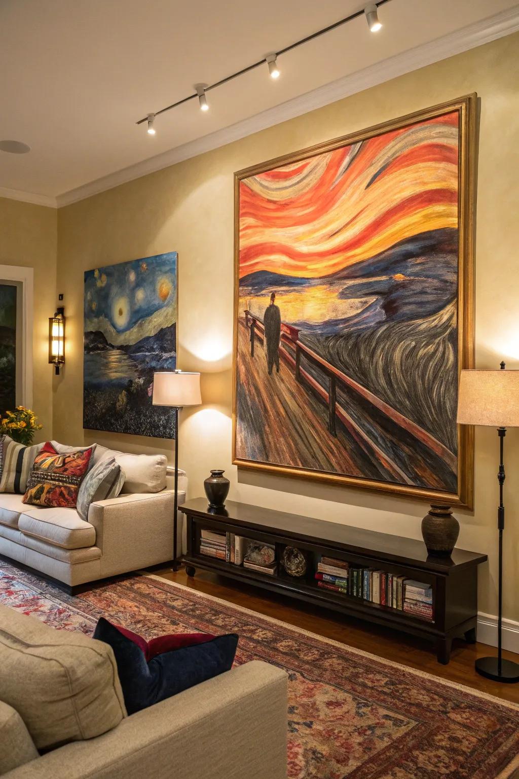 Communicate profound sentiments with Expressionism.