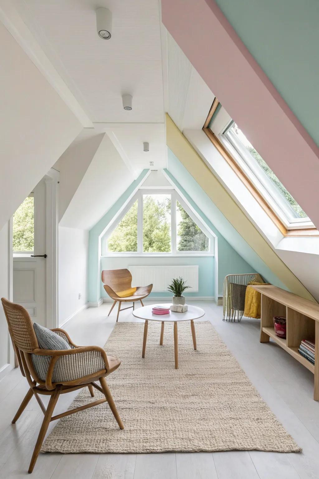 Establish a tranquil and open atmosphere through minimalist design principles.
