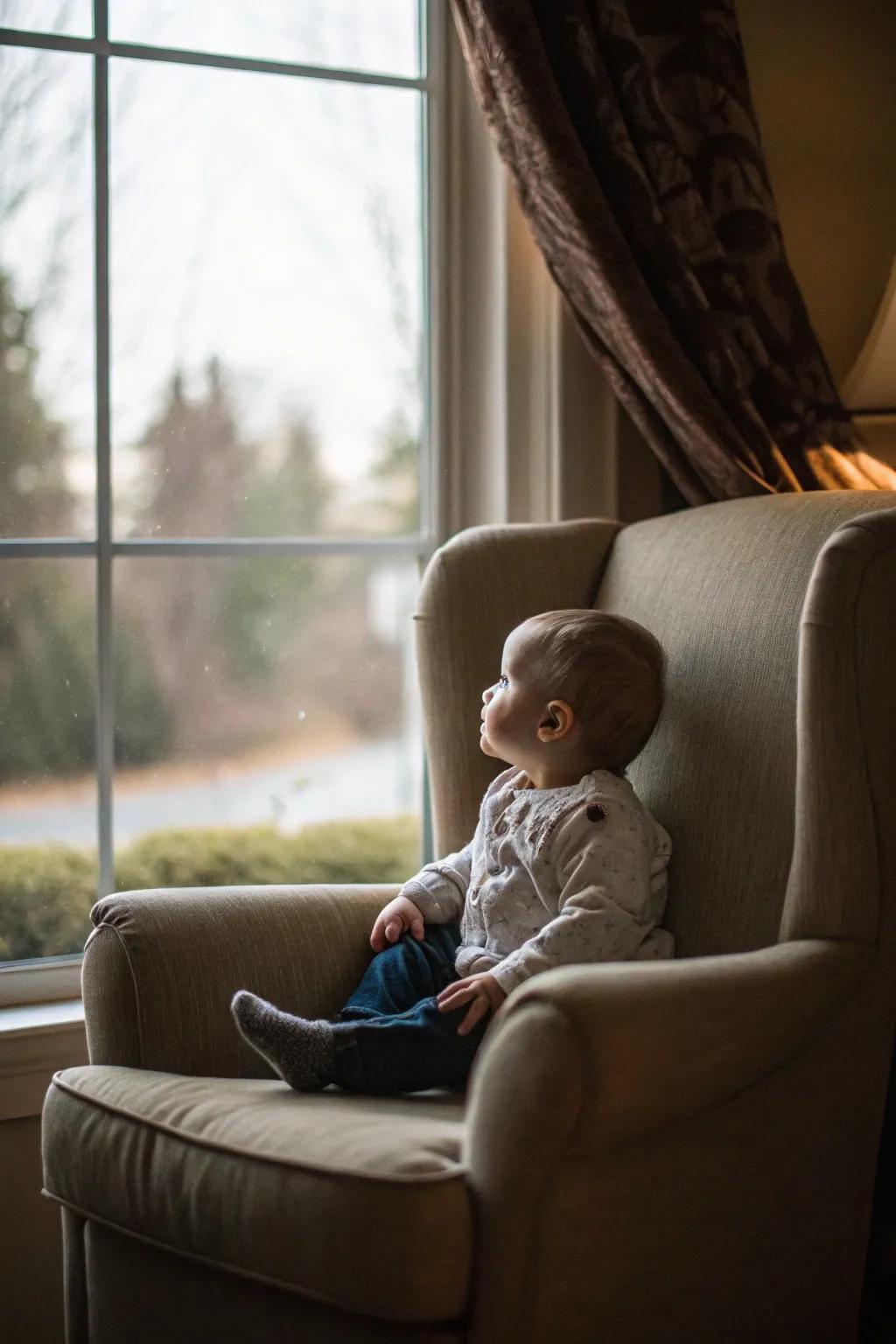 Unique spots provide a consistent and meaningful backdrop.