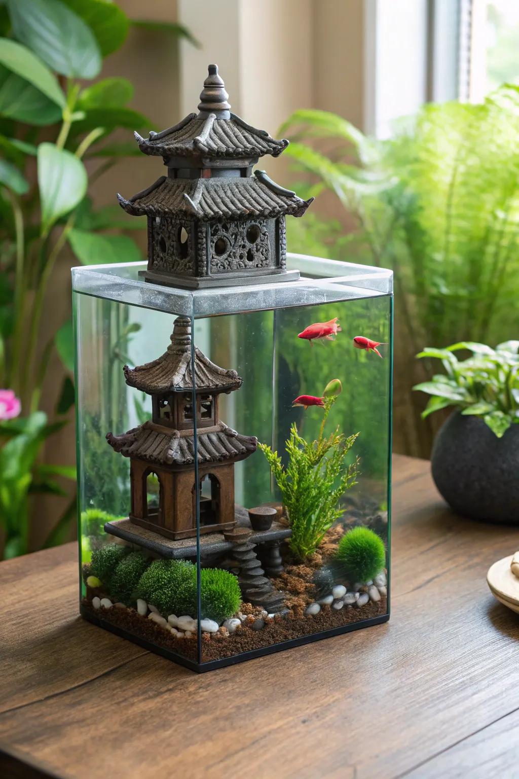 Conceive a serene haven through a sanctuary-inspired layout.