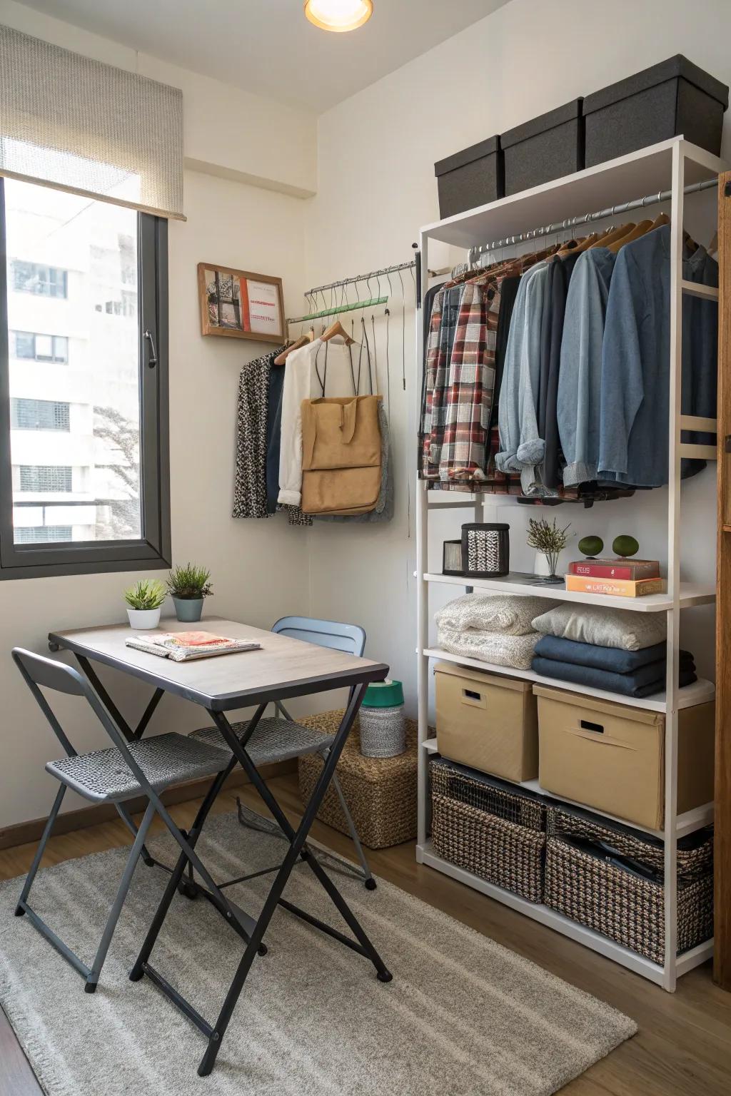 Innovative solutions make small spaces highly functional.