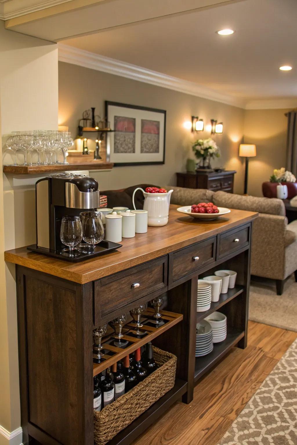 Adaptable components maintain your bar’s dynamic and versatile nature.