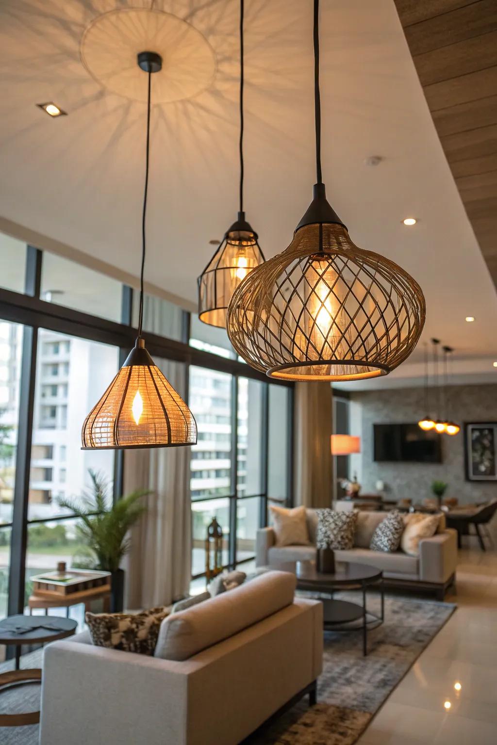 Integrated lighting enhances the mood and usability of your space.