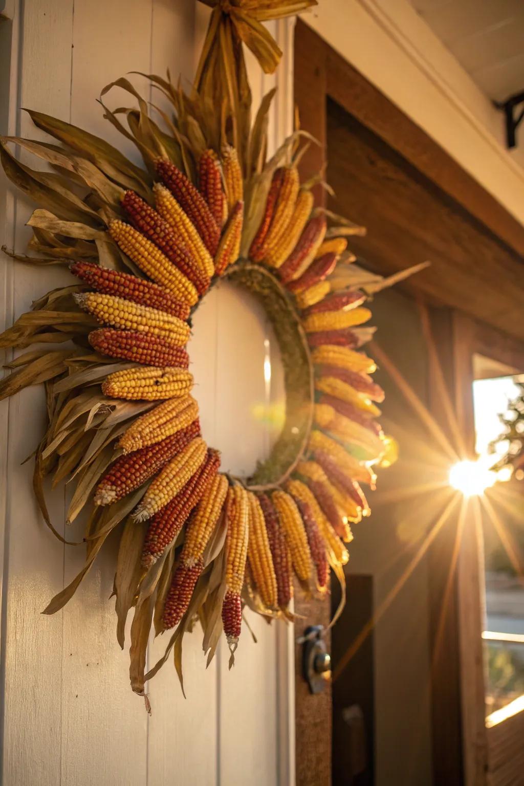 A daring stellar burst field maize layer garland.