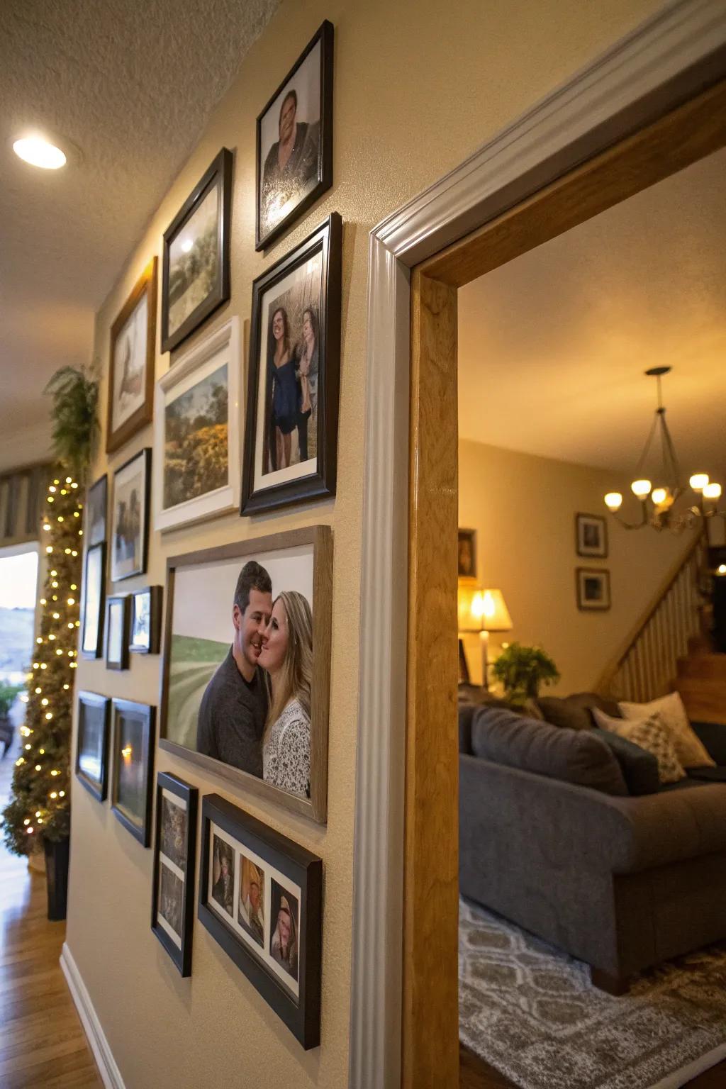 Unbalanced arrangements deliver a modern and creative flair.