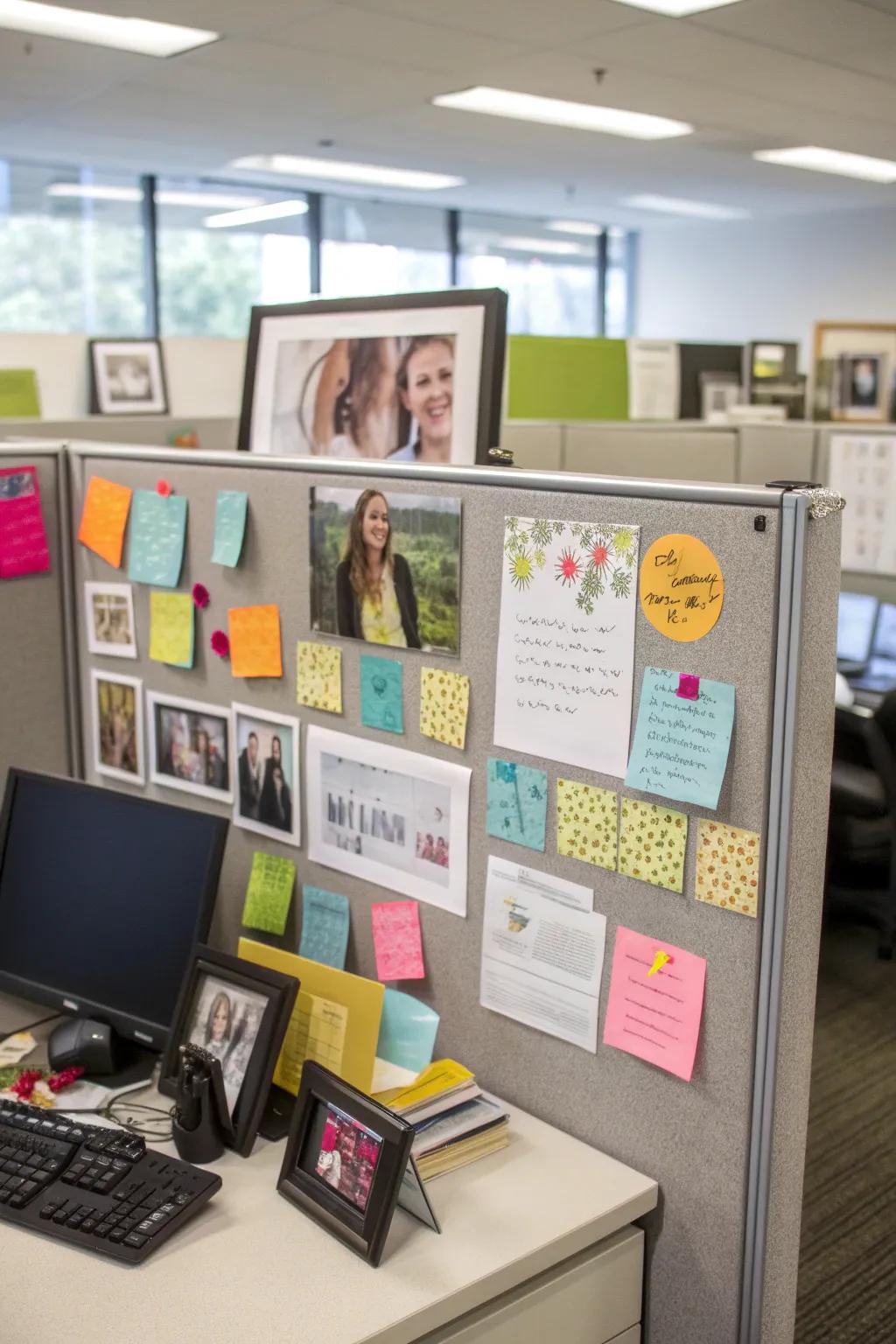 Stay motivated with your inspiration board.