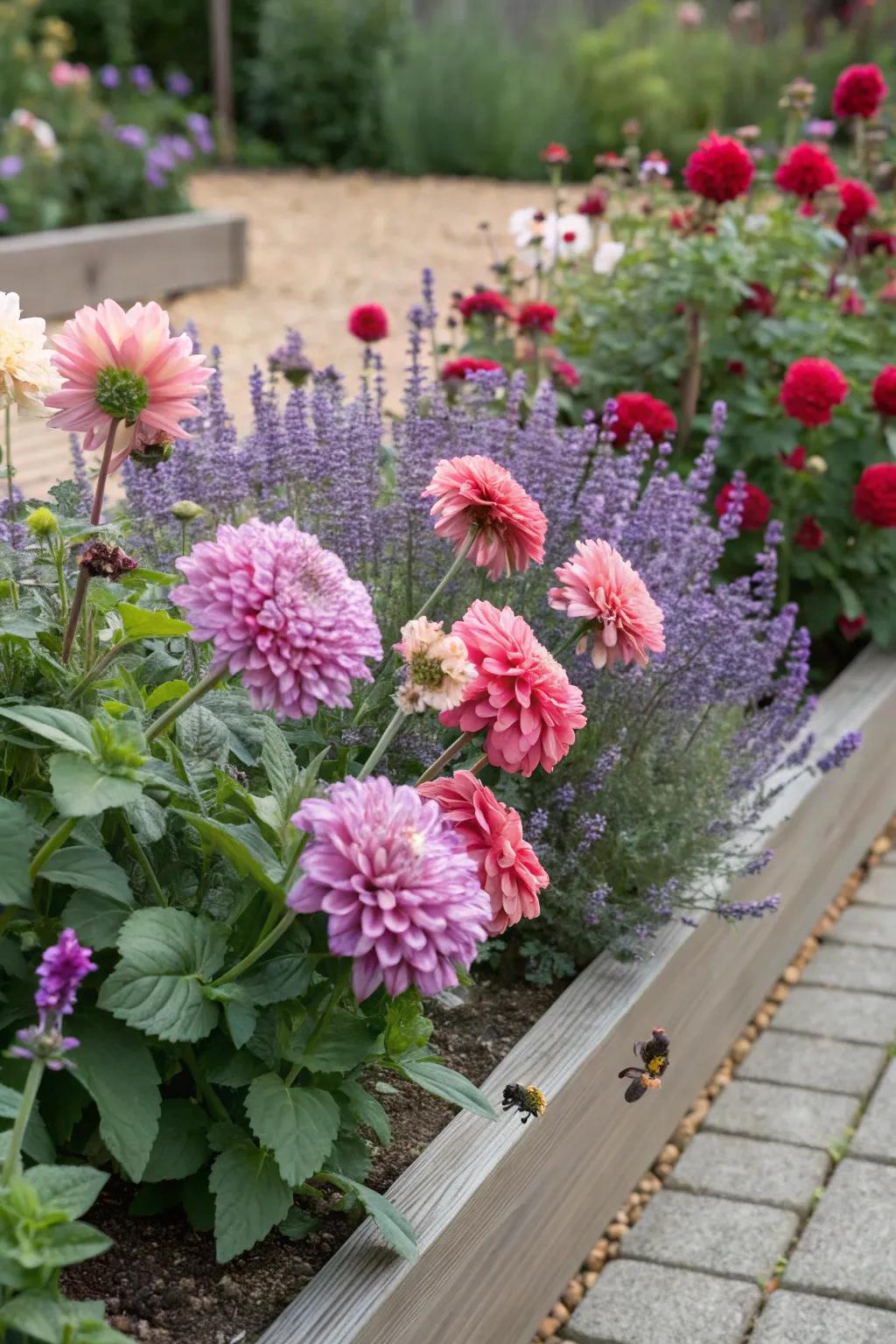 A sensory dream combining <strong>radiant stars</strong> and spices.” loading=”lazy” class=”pimg”>
	</picture><figcaption>A sensory dream combining <strong>radiant stars</strong> and spices.</figcaption></figure>
<p>Combine <strong>radiant stars</strong> with scented herbs like lavender and spearmint for an enchanting fusion of color and scent. This combination has grown into a personal favorite, pleasing both sight and scent!</p>
<h3>Some ideas to consider:</h3>
<ul class=