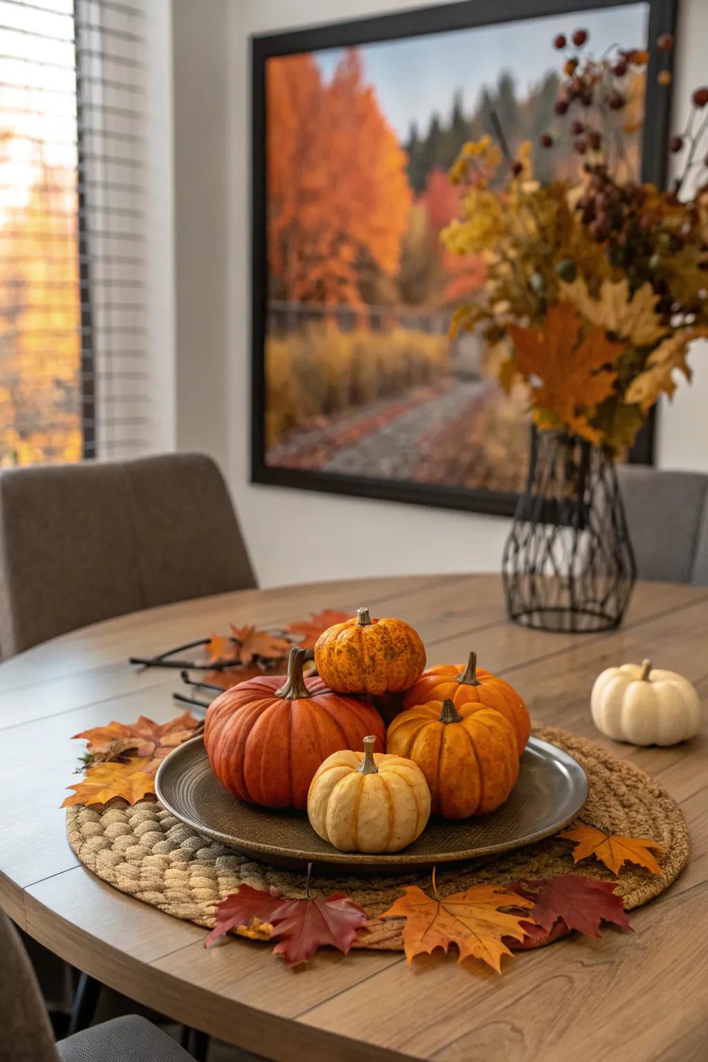 Seasonal embellishments ensure your dining table is synchronized with the current time of year.