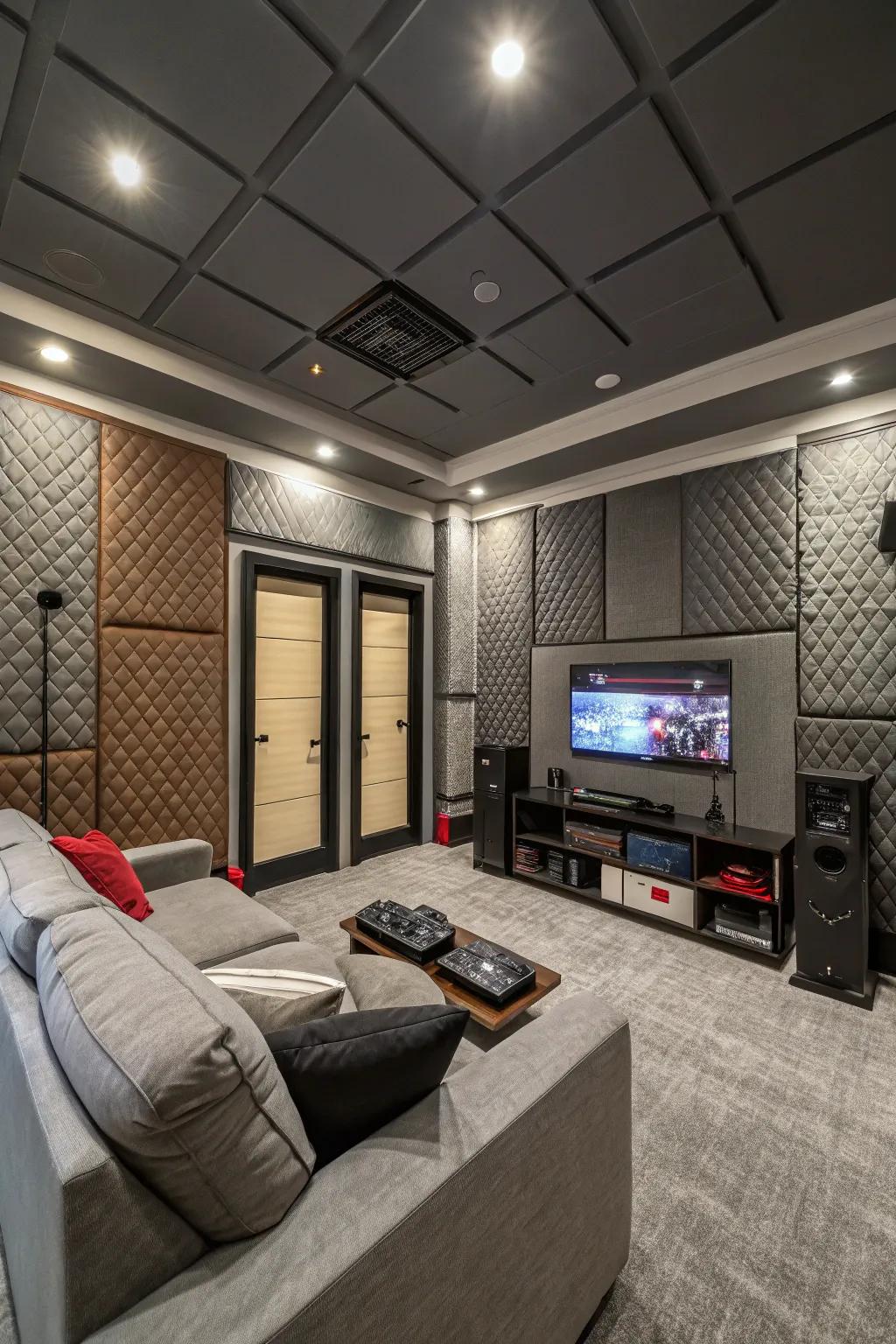 Soundproofing establishes some tranquil gaming setting.