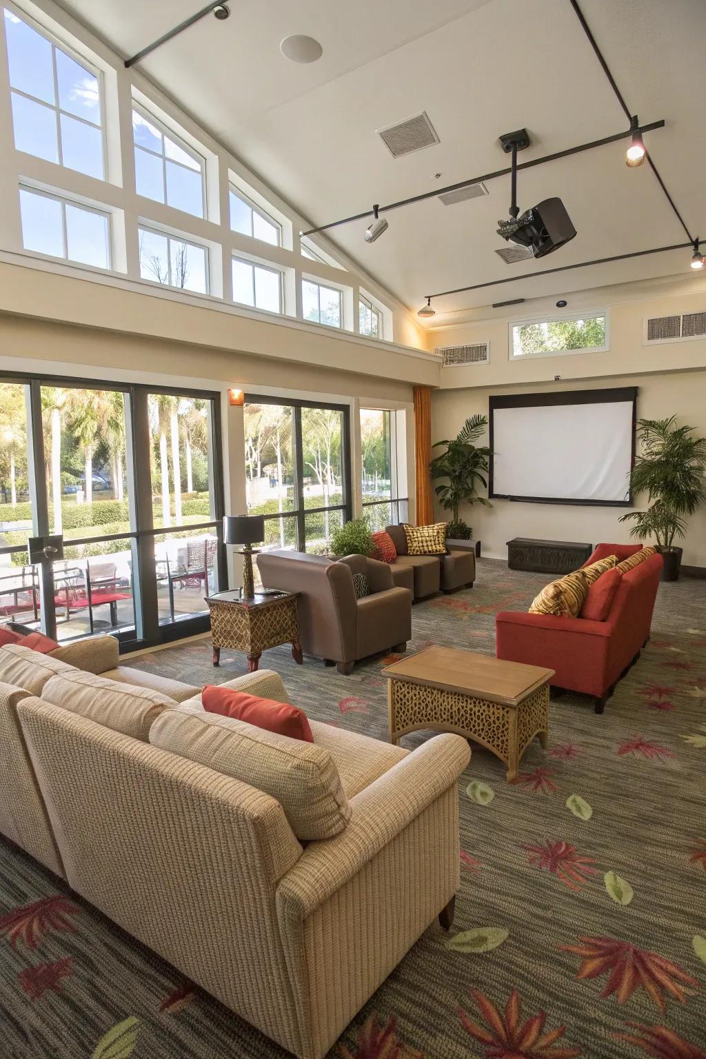 Enjoy a spacious environment great for entertaining.