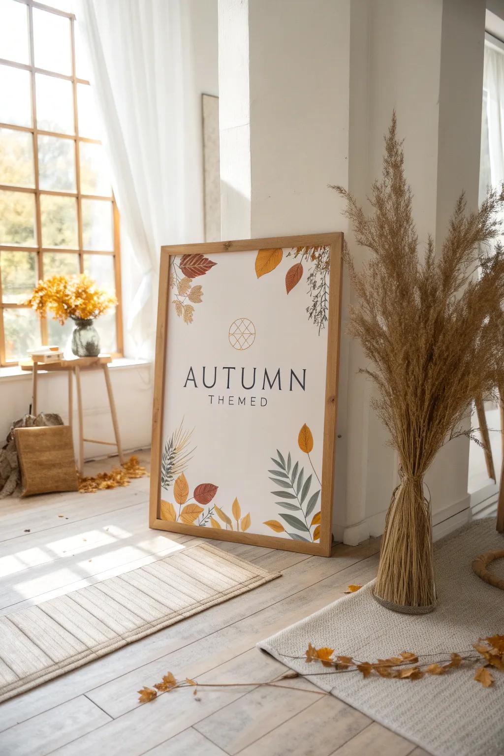 Capture the essence of the season in your event advert design! 🍂 #SeasonalDesign #OccasionIdeas