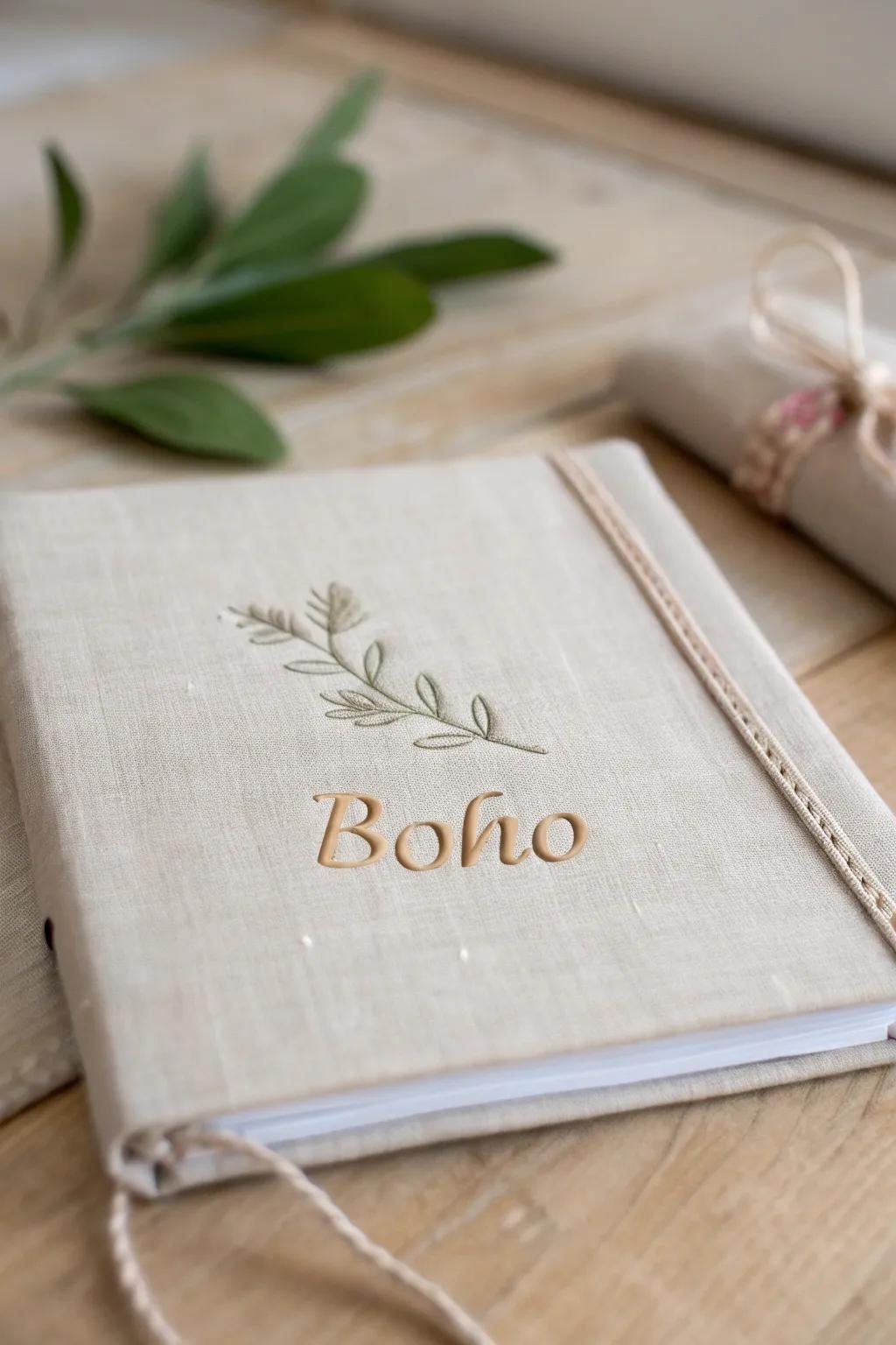 Add a personal touch to your reading with bespoke embroidered book covers.