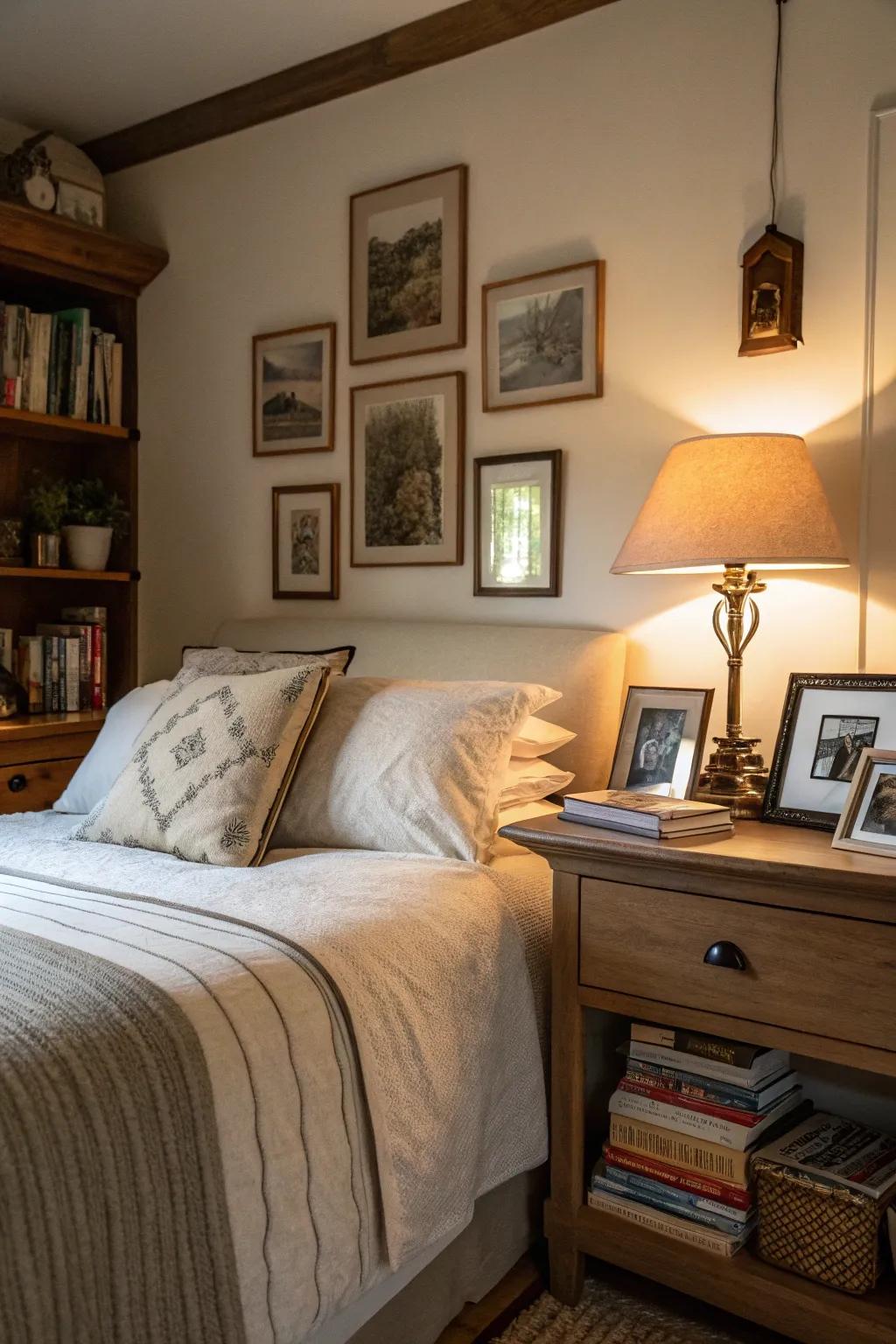 Personal details make your bedroom uniquely yours.