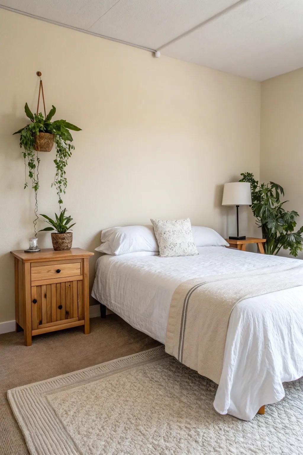 Minimalism for an open and airy feel.