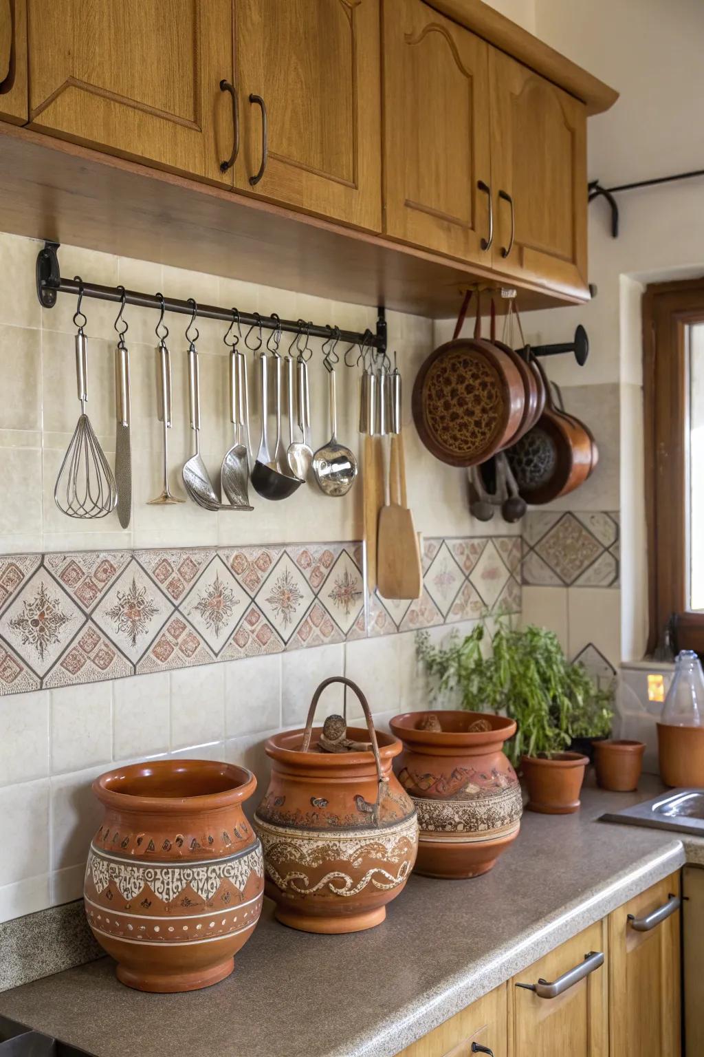 Functional decor: Harmonize style with practicality in your kitchen.
