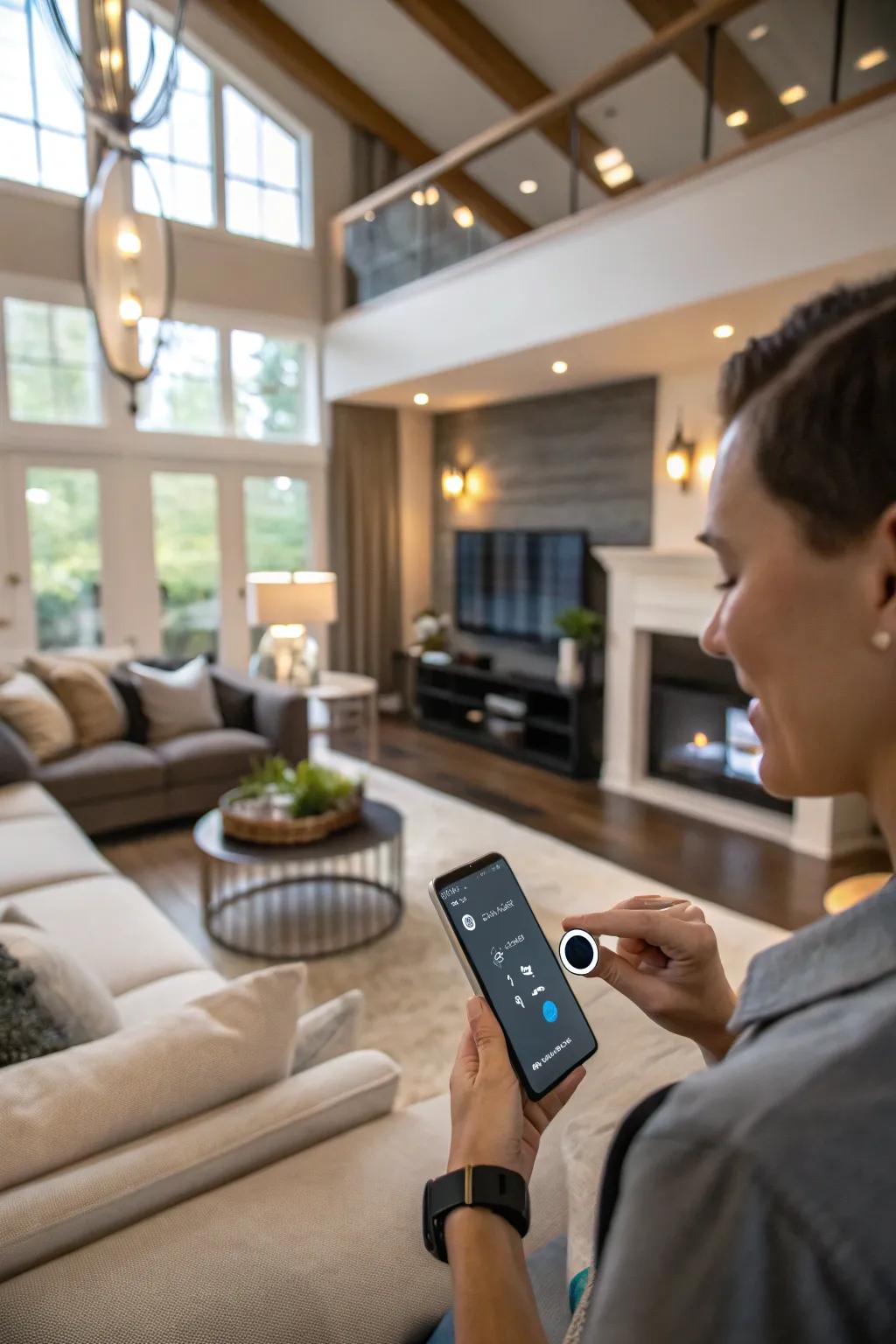 Portable home controls offer seamless management and sleek style.