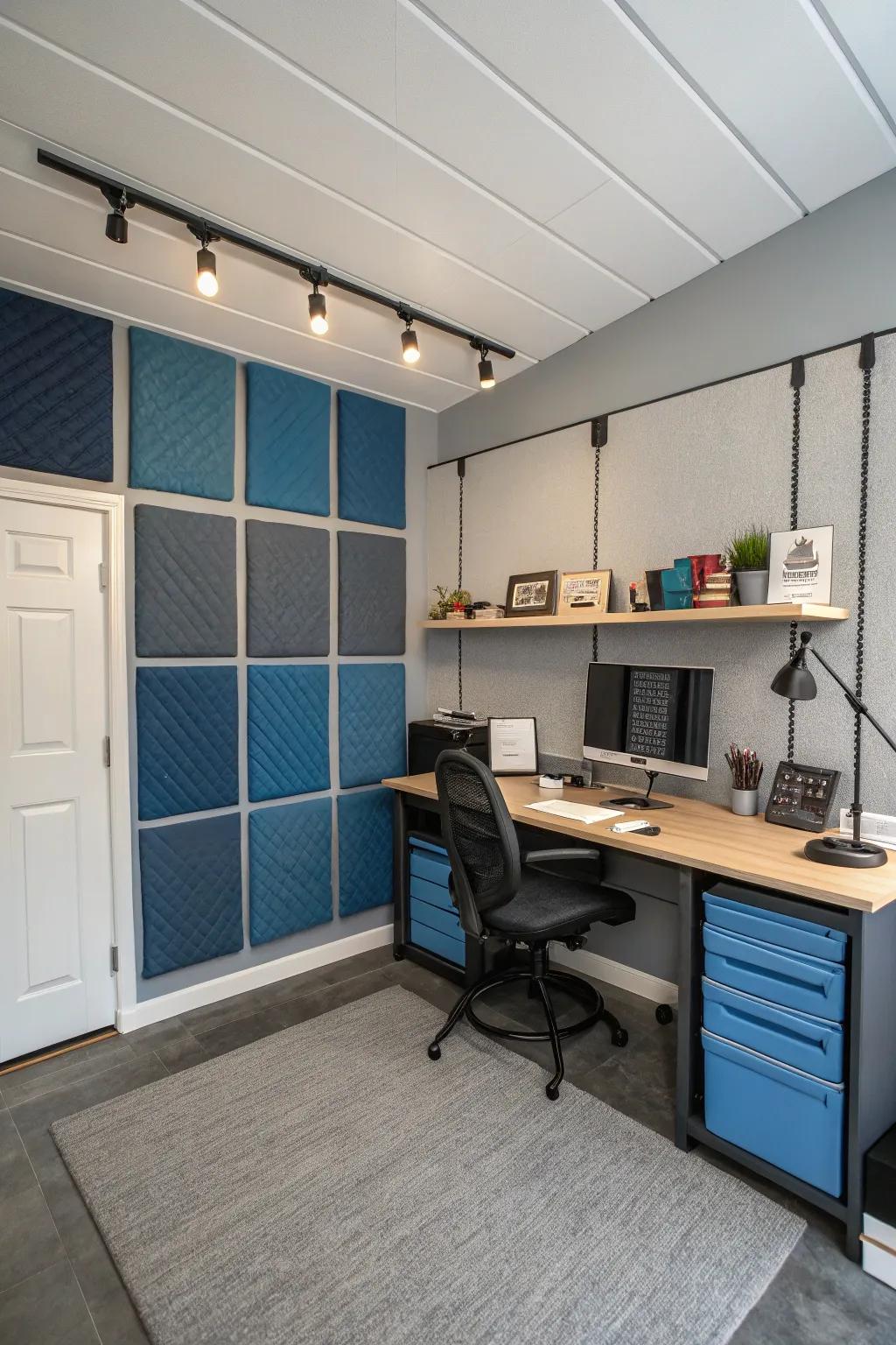 Soundproofing turns your garage into a quiet workspace.