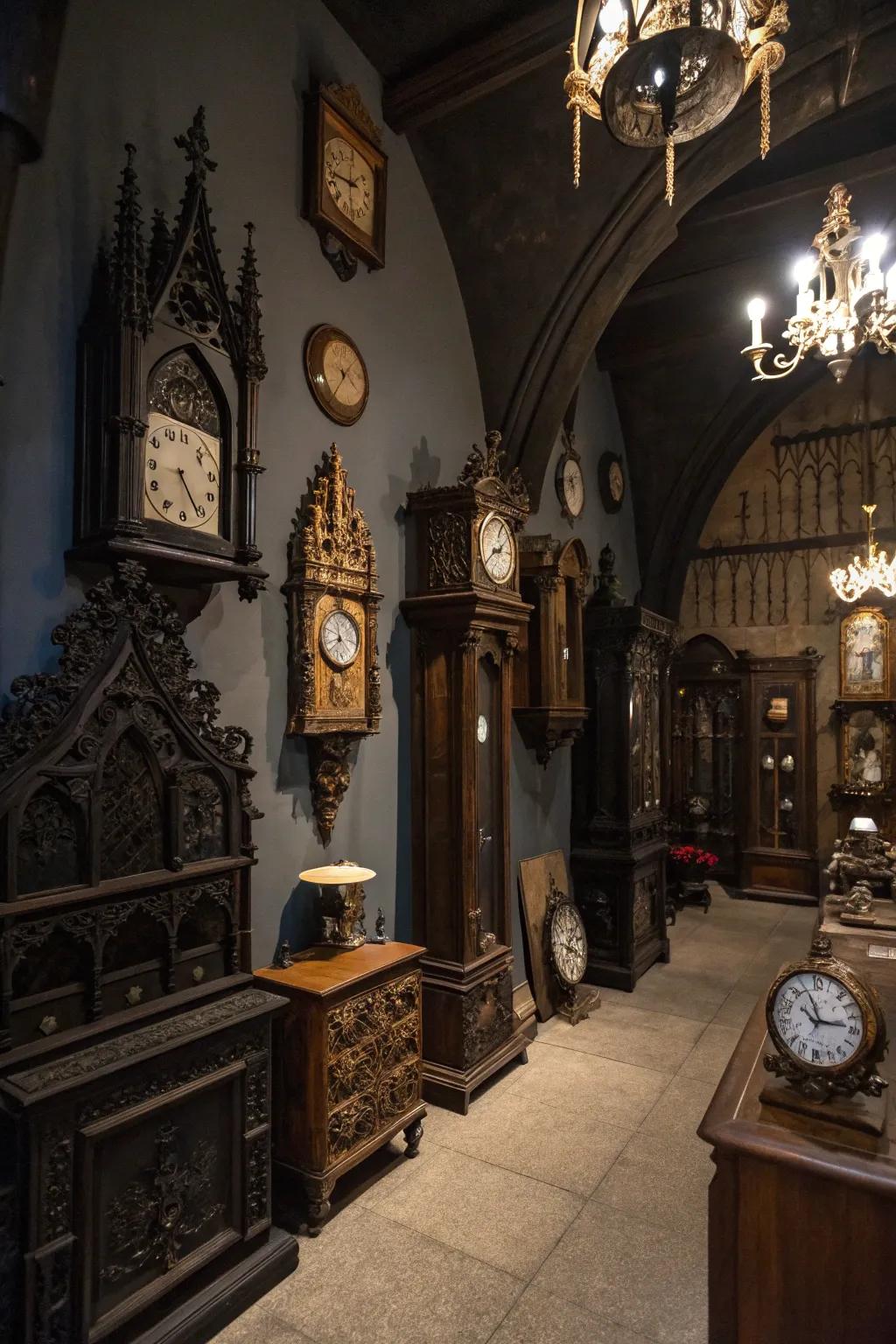 Diverse decorations that tell their own stories.