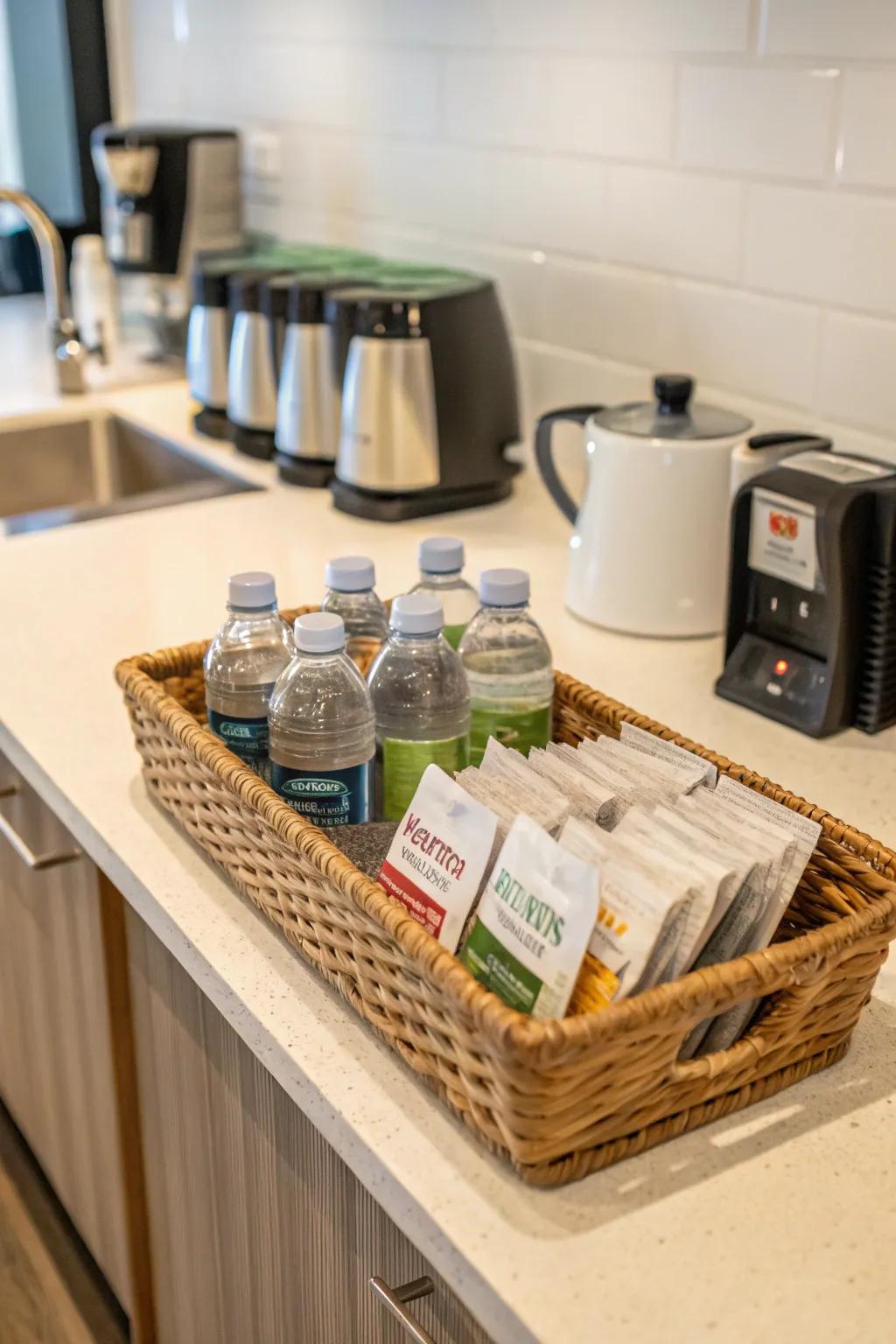 Refreshing drinks to ensure your visitors stay hydrated.