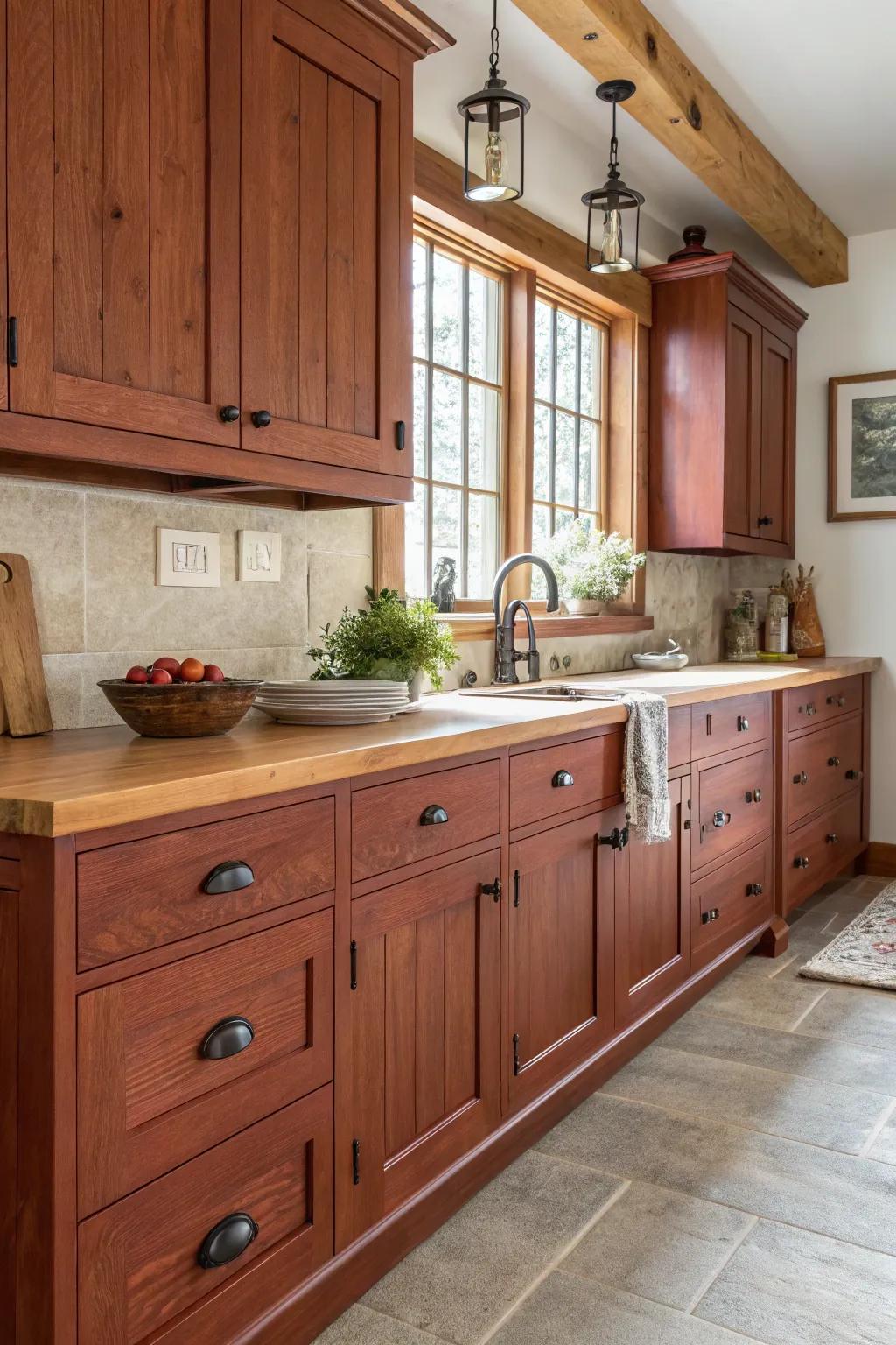 Homespun lumber knobs realize effortless natural visualizations.