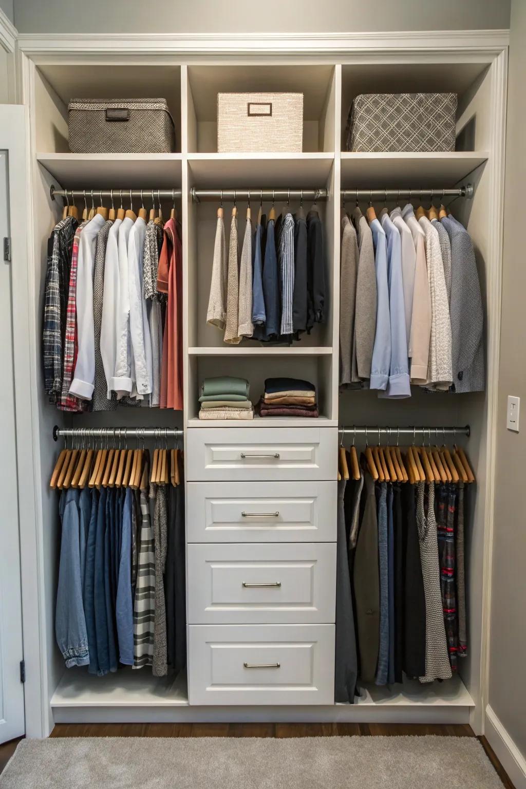 Attain harmony in shared spaces through thoughtful layout decisions.