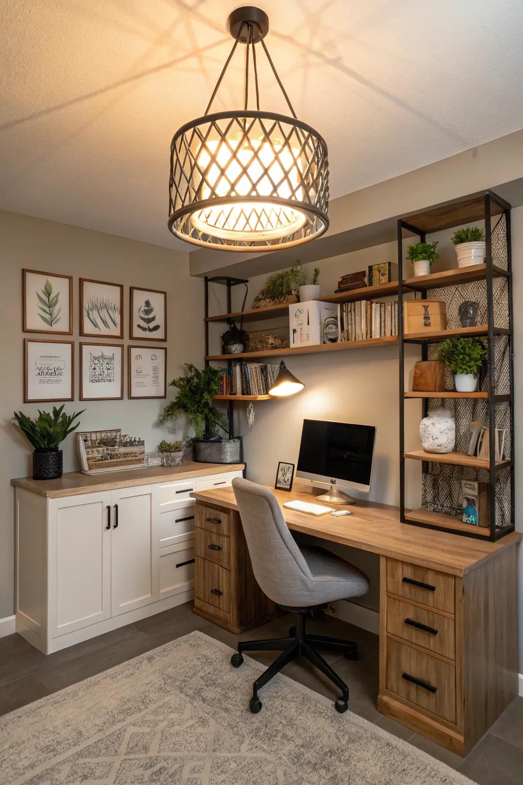 Achieve harmony through thoughtful lighting choices.