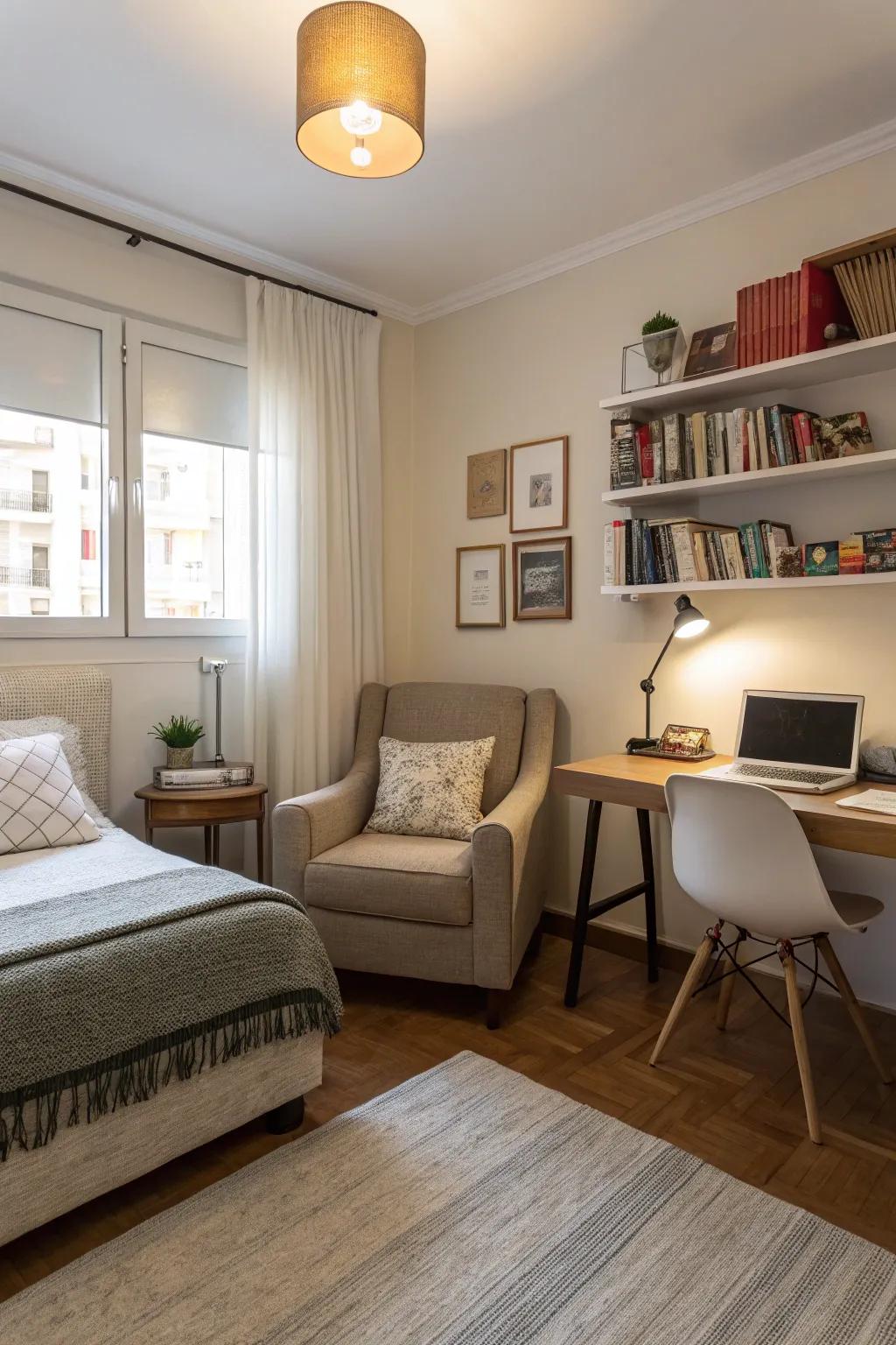 Purposeful design guarantees comfort and practicality.