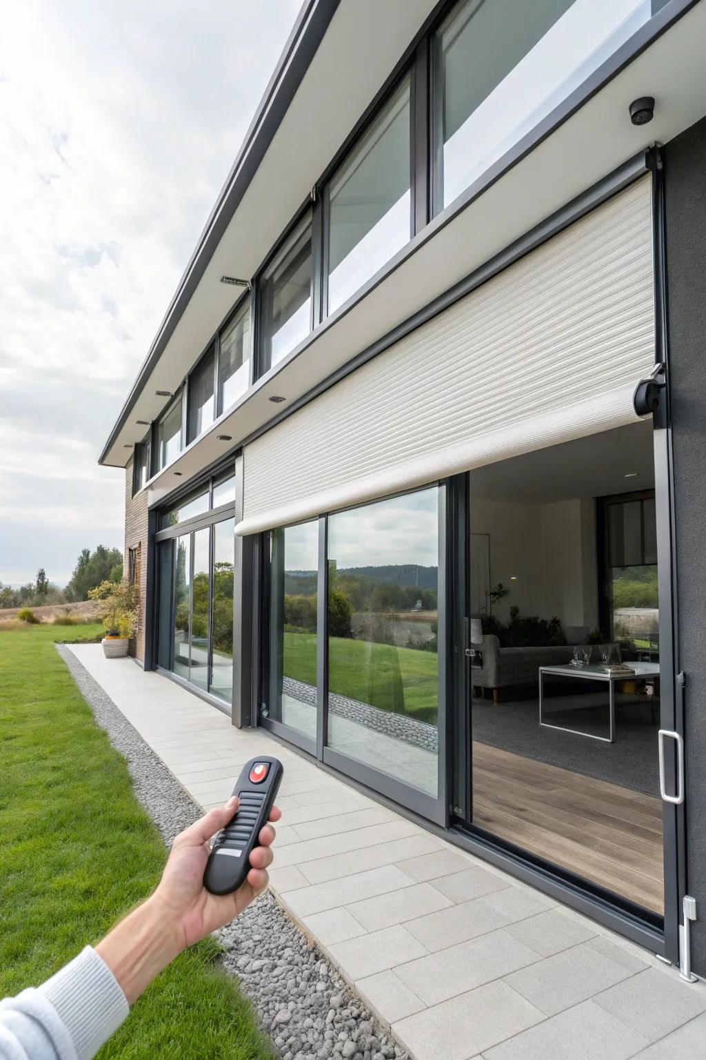 Automated roll shields offer high-tech convenience and security.