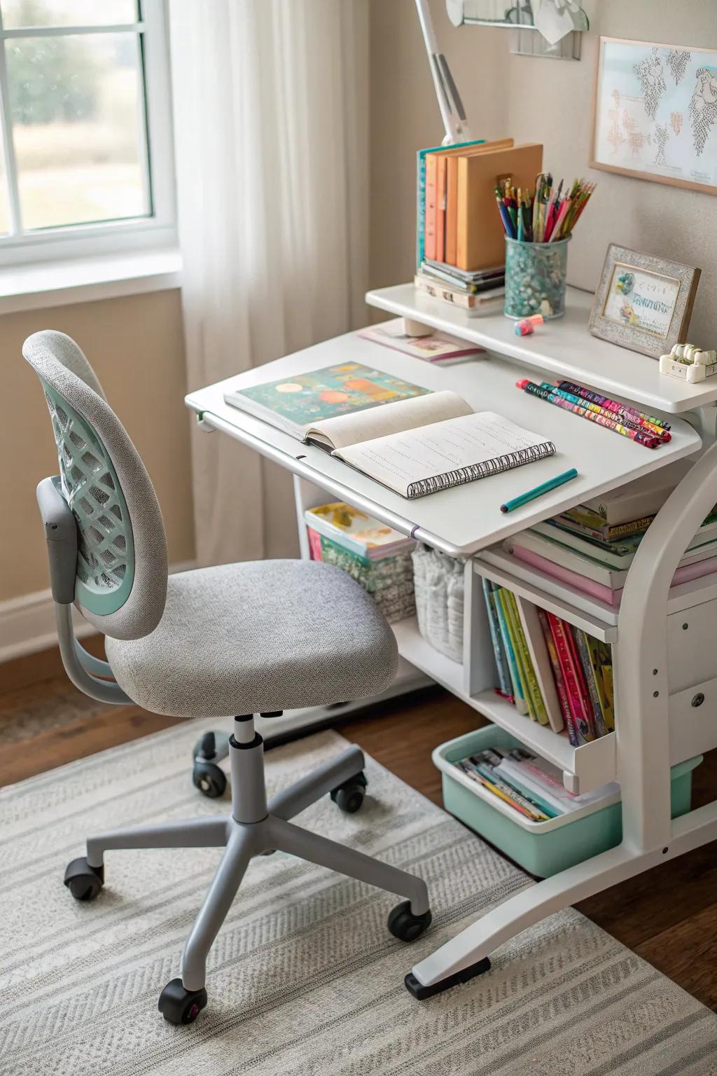 Combining comfort and ergonomics in one stylish chair.