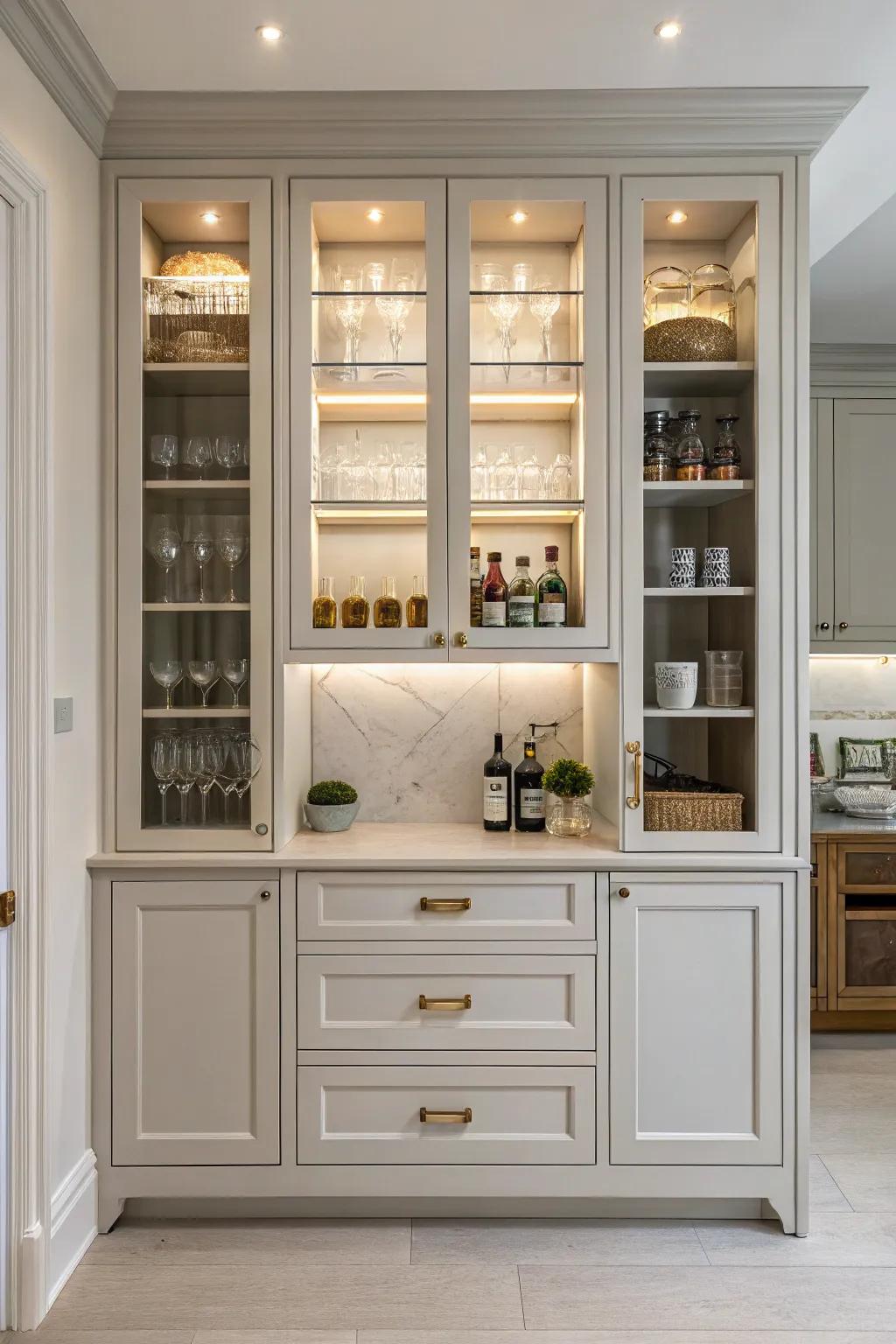 Symmetrical design creates a balanced and harmonious appearance.