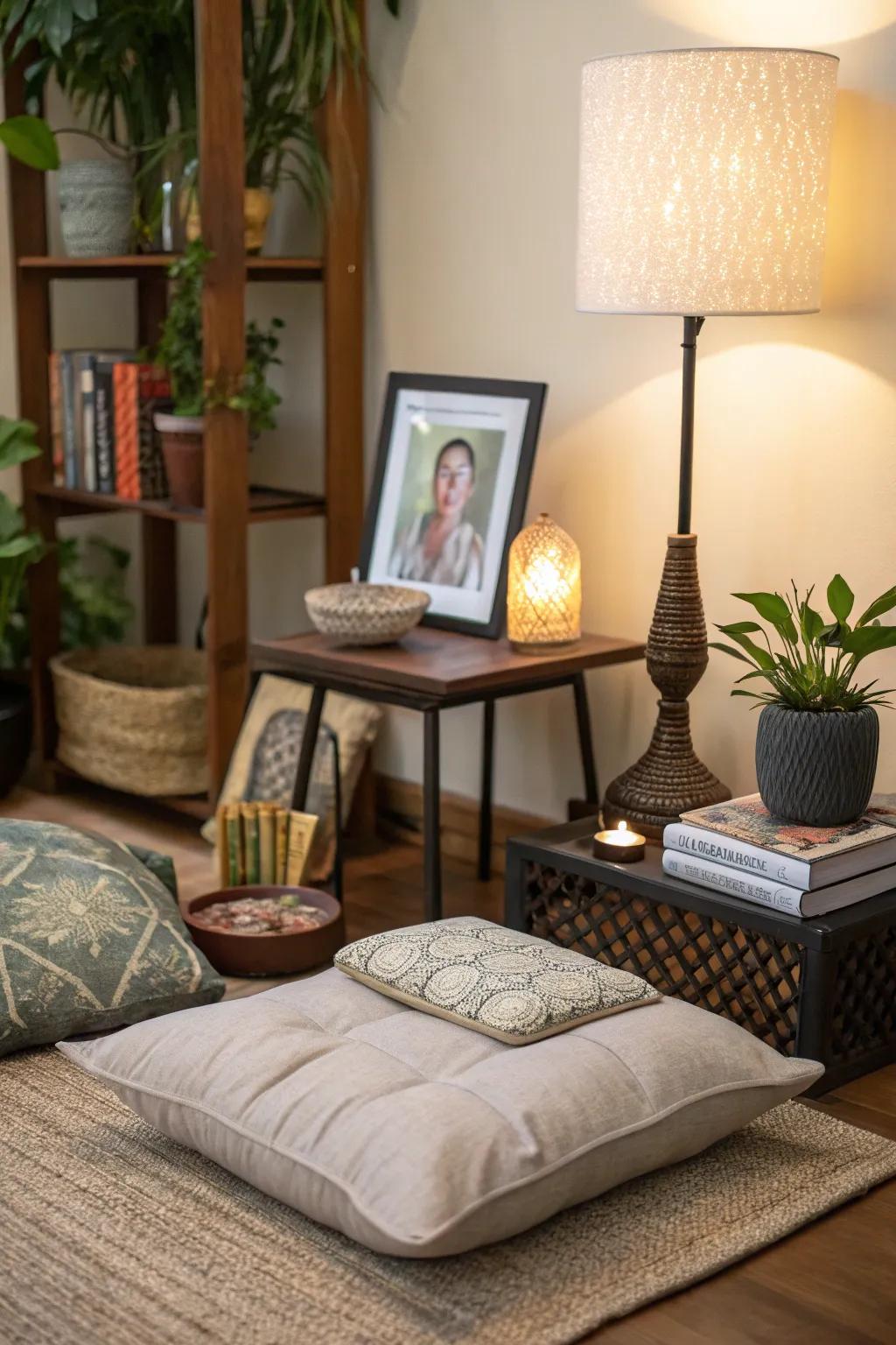 Personal keepsakes can motivate and ground your meditation ritual.