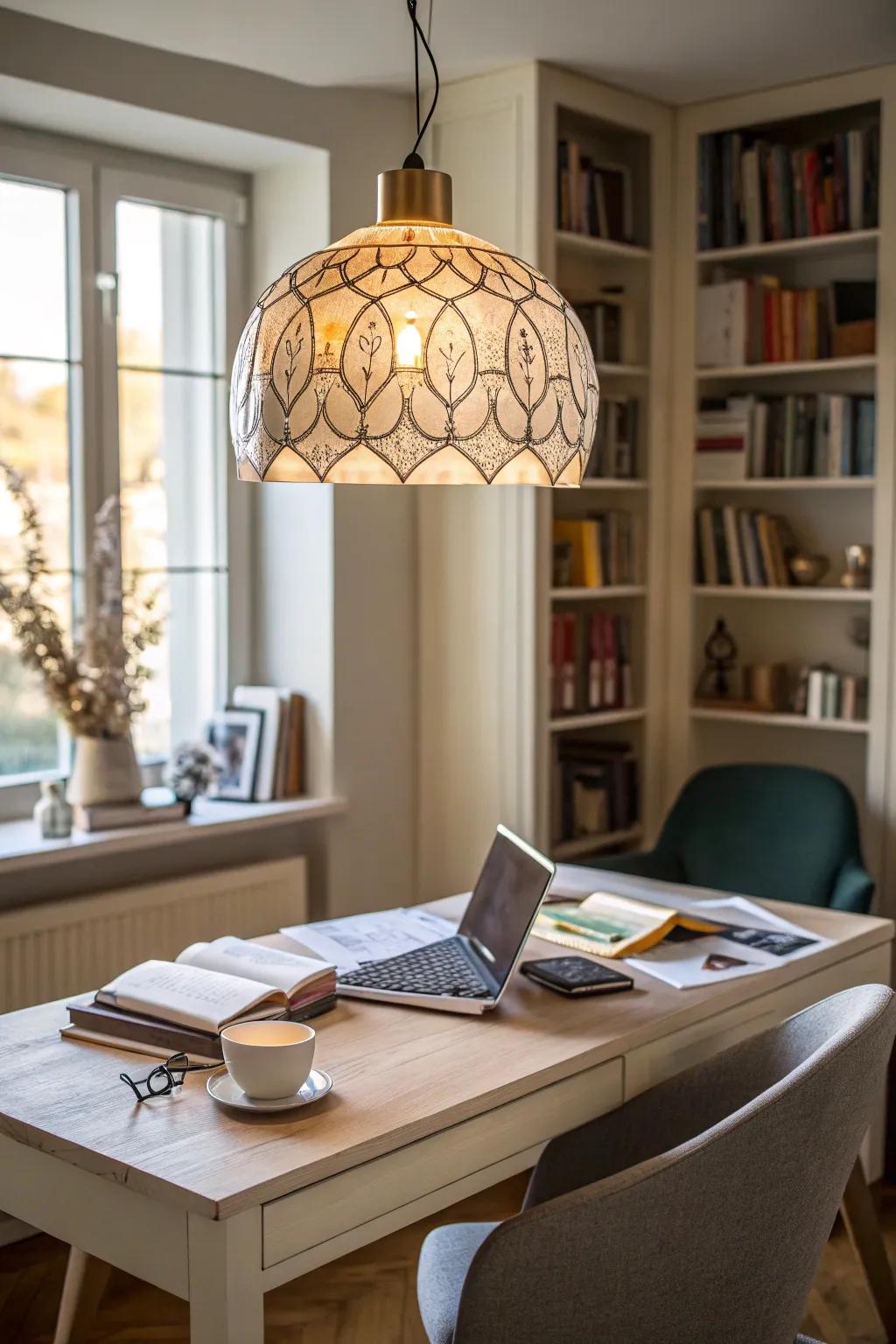 A statement lighting fixture that commands attention and admiration.