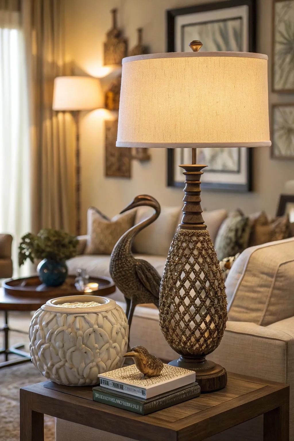Accent pieces establish the character of your space.
