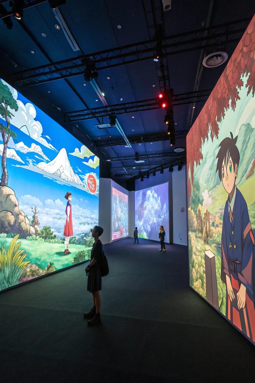 Projection mapping appends dynamic, ever-shifting artistry to your space.