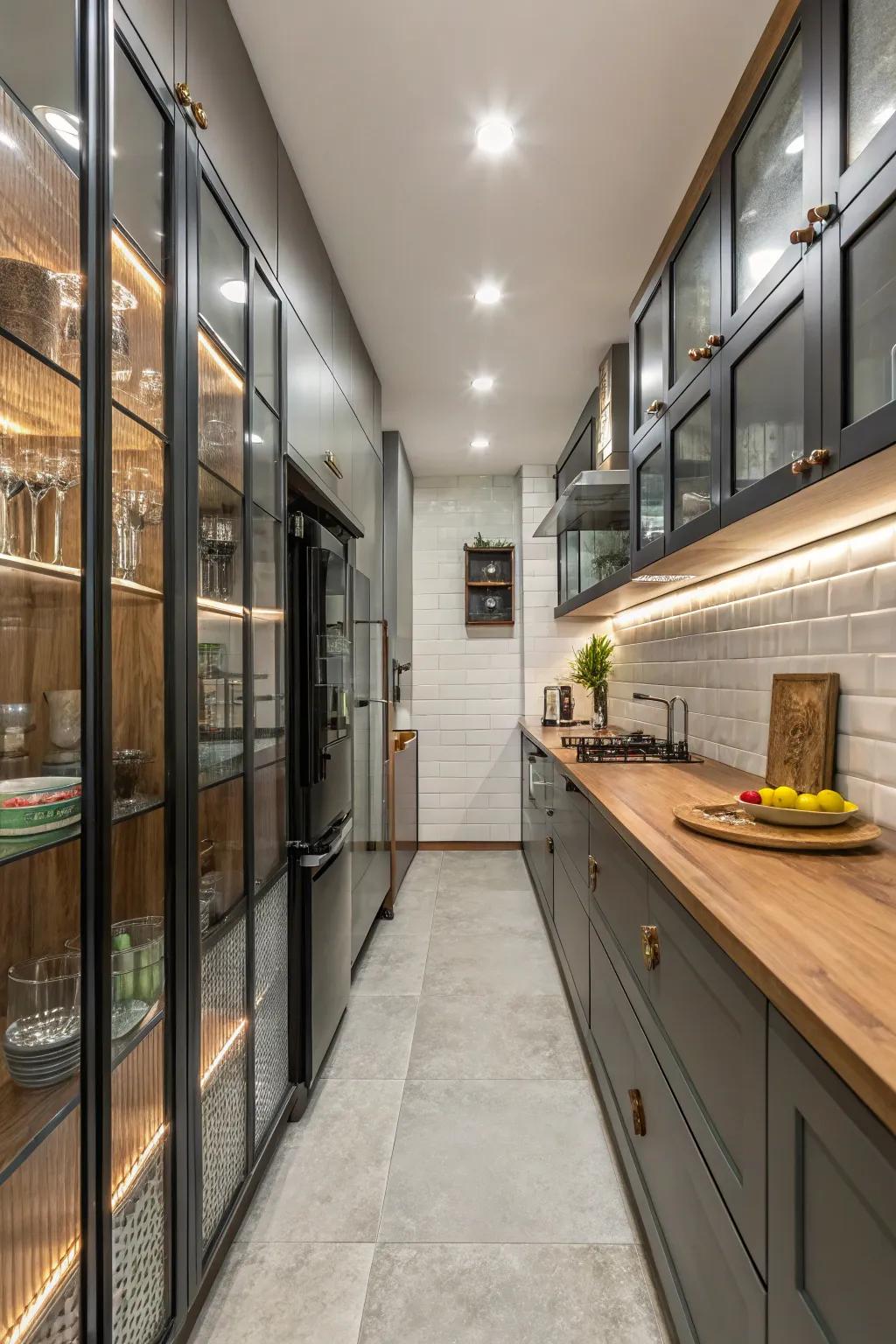 A mix of materials enriches texture and aesthetic appeal.