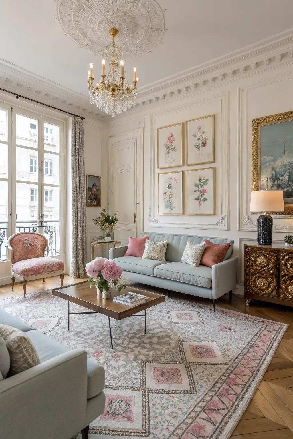 An artful blend of old and new for a timeless aesthetic.