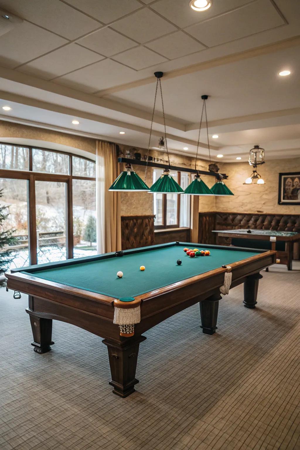 A well-considered layout ensures ease of movement and gameplay.