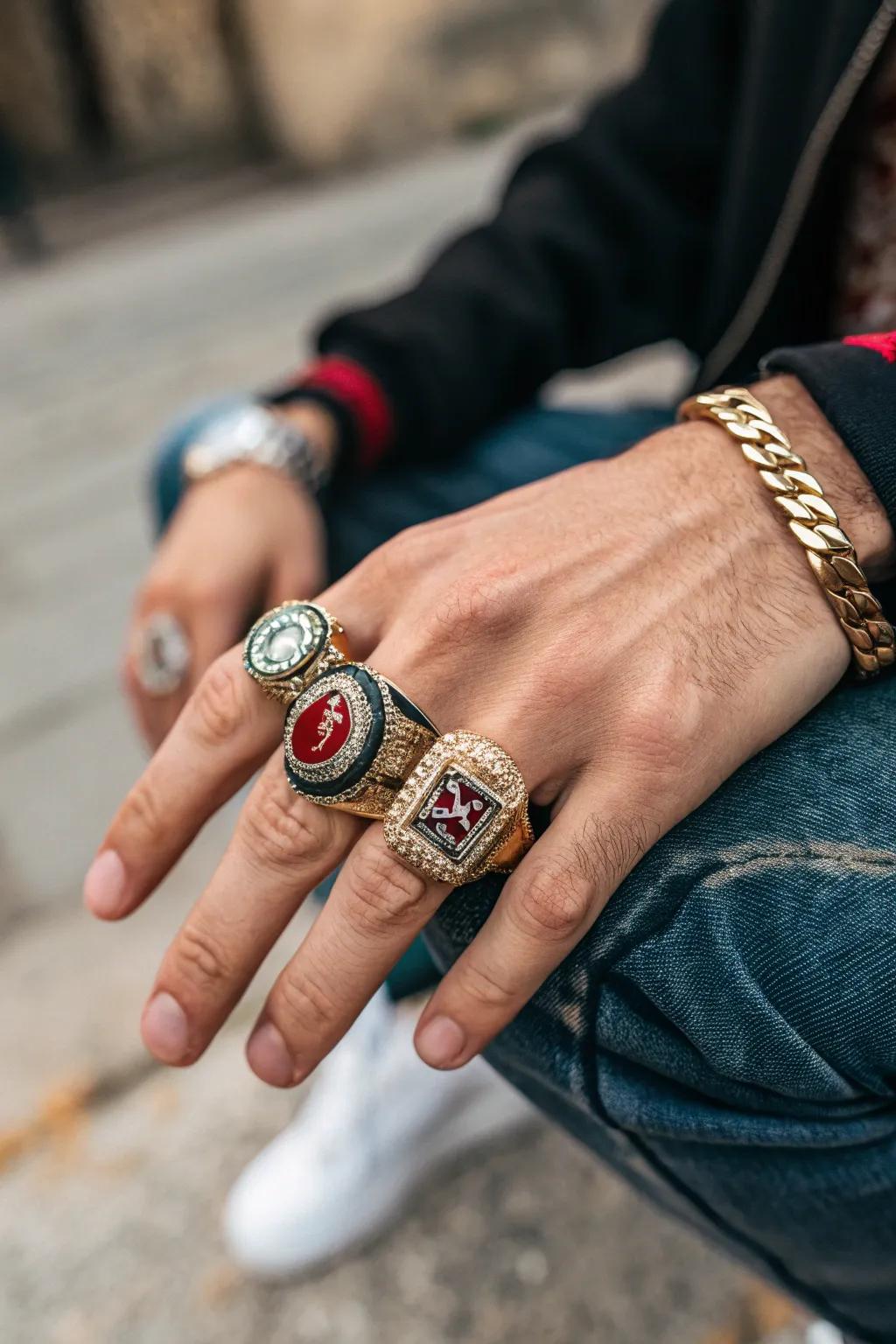 Daring and United Ring Combination