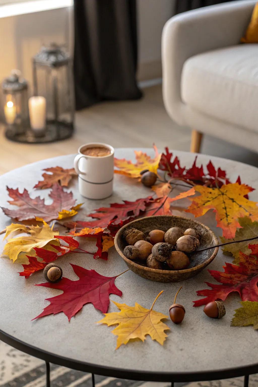 Seasonal decor keeps your table current and fresh.