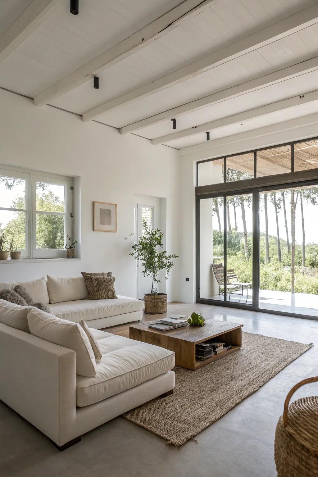 Minimalism infuses your space with simplicity and sophistication.