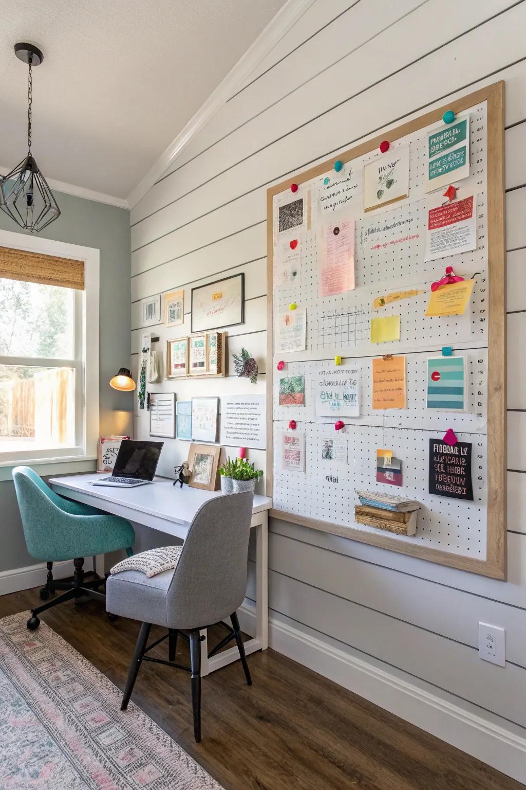 Keep inspired and focused with an engaging goal-setting board.