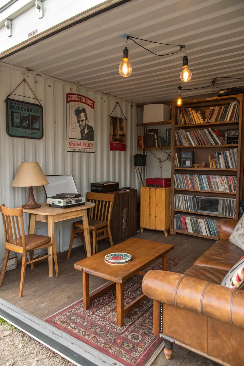 Vintage decorations contribute nostalgic appeal to your space.