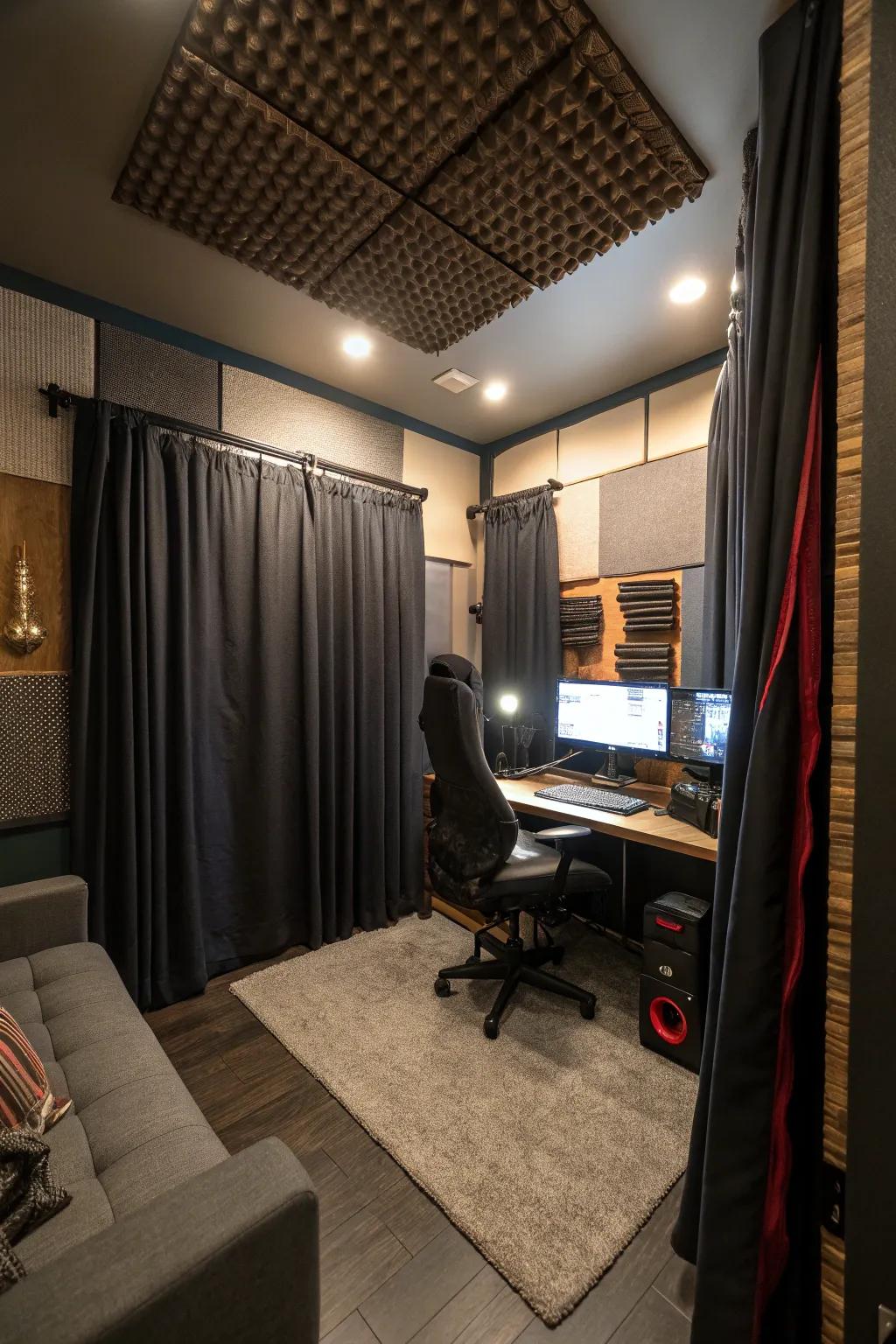 Soundproofing elevates your gaming experience by reducing distractions.