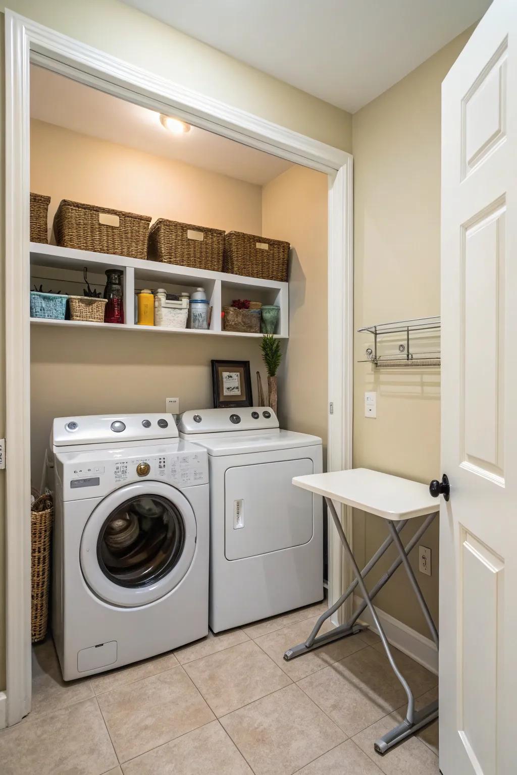 Create a sleek, integrated look with built-in design.