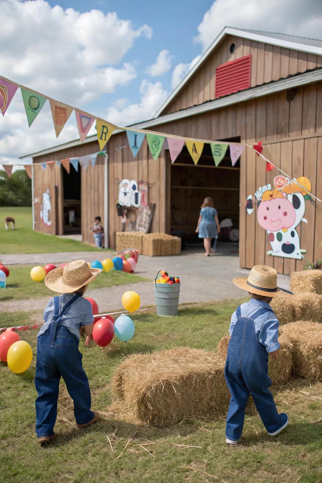Farm-themed fun with interactive animal activities.