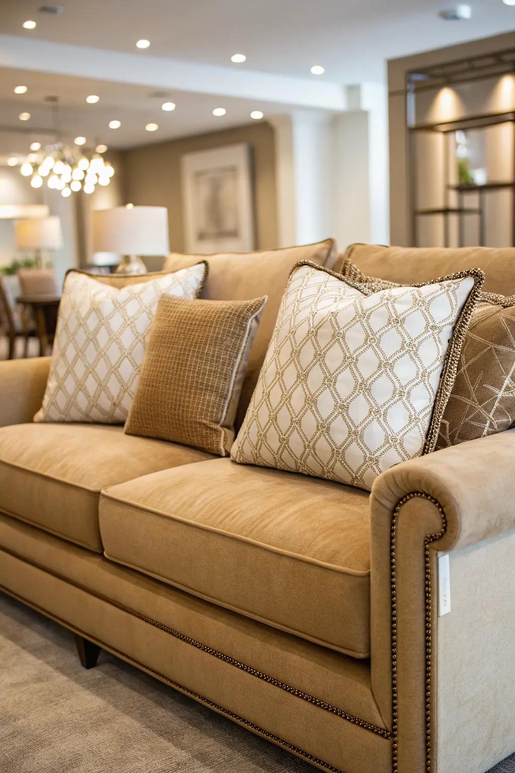 Symmetrical layouts bring order and elegance to your decor.