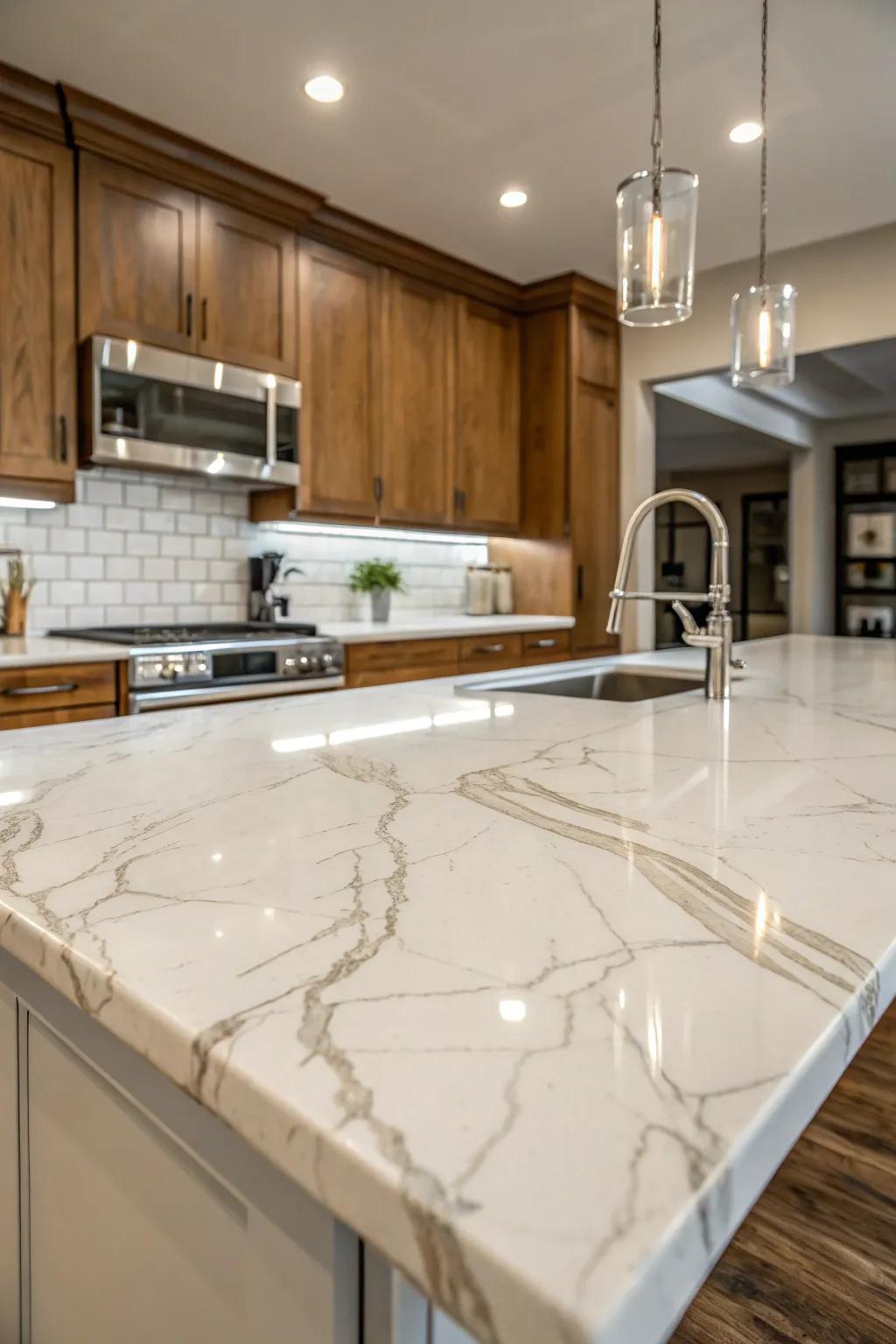 Rock squares emit opulence and timeless beauty.