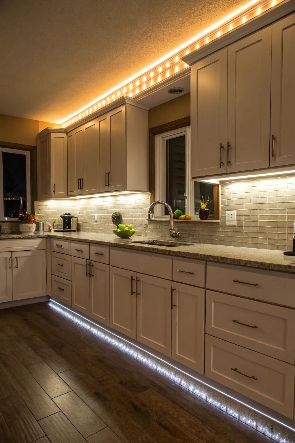 Tape lights provide personalized lighting options for do-it-yourself lovers.