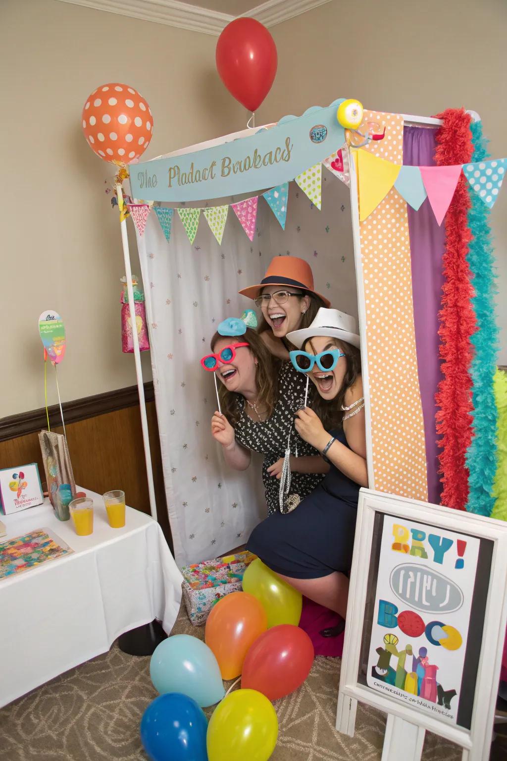 An entertaining do-it-yourself image station setup perfect for capturing memories.