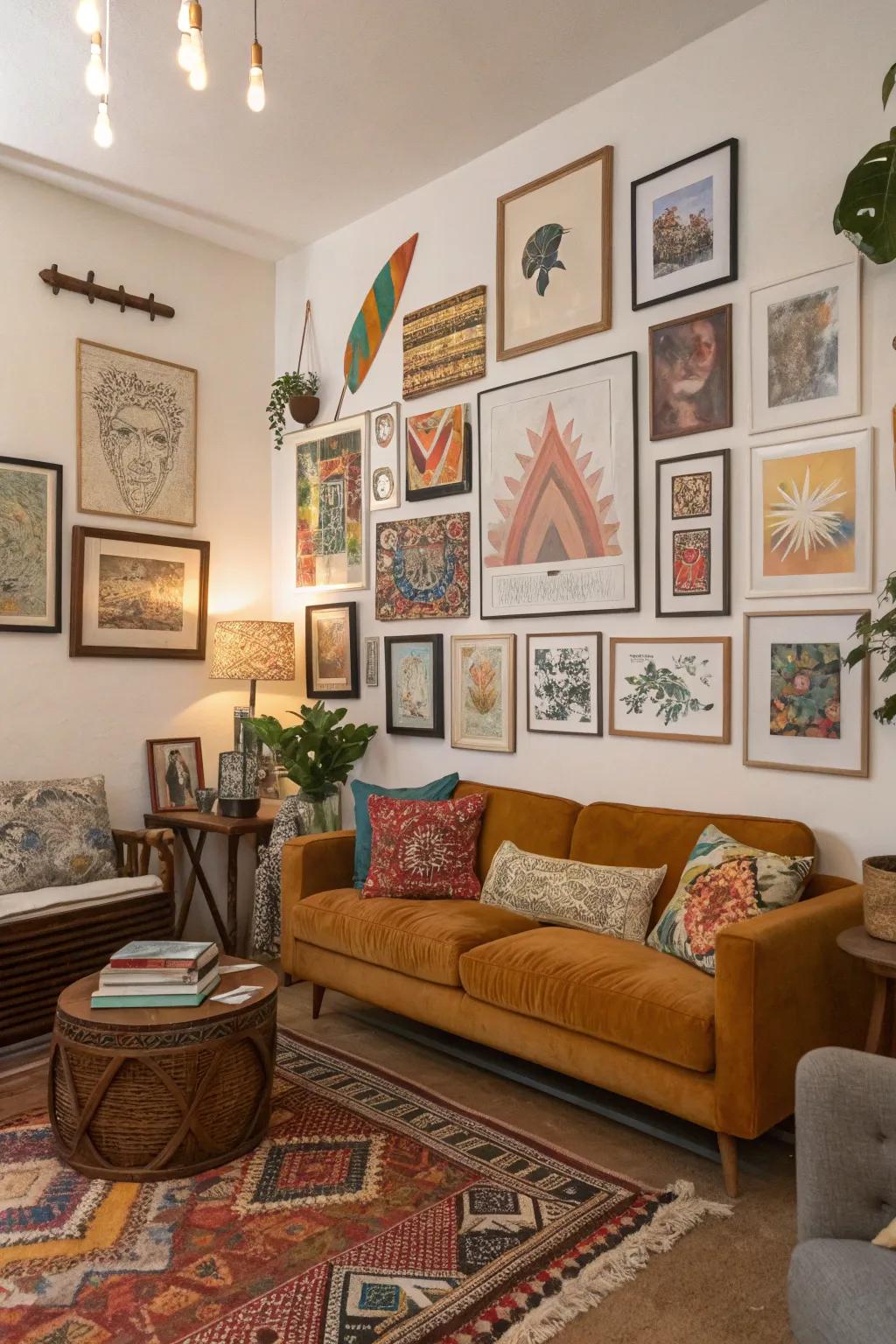 Varied pieces highlight personal expression.